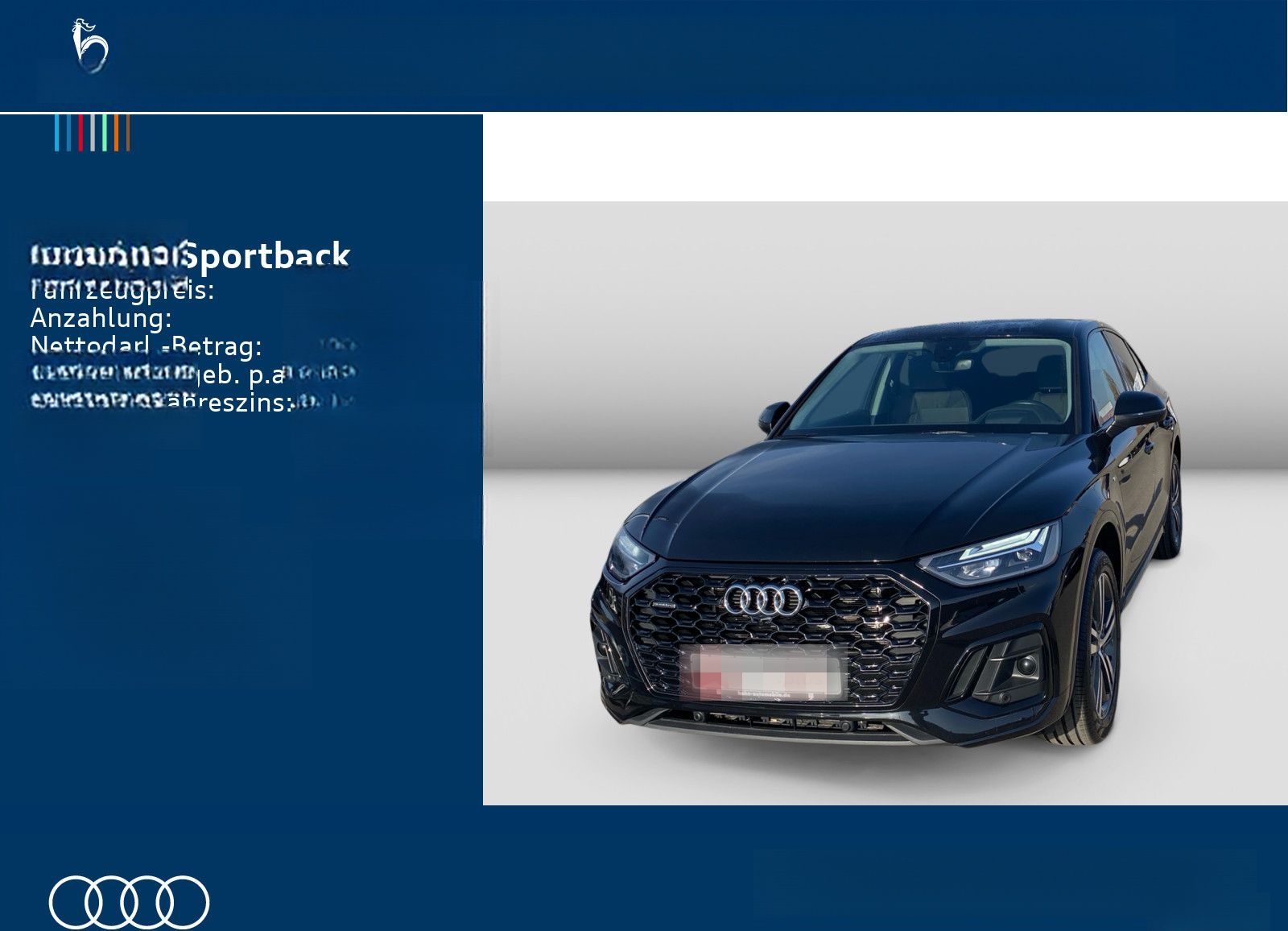 Audi Q5 Sportback 50TFSIe quattro S line S-trc HUD CA foto 2