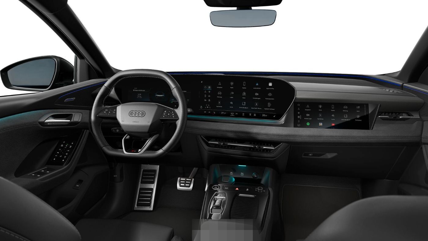 Audi Q6 performance 225 kW edition one blue B&O|AHK foto 9