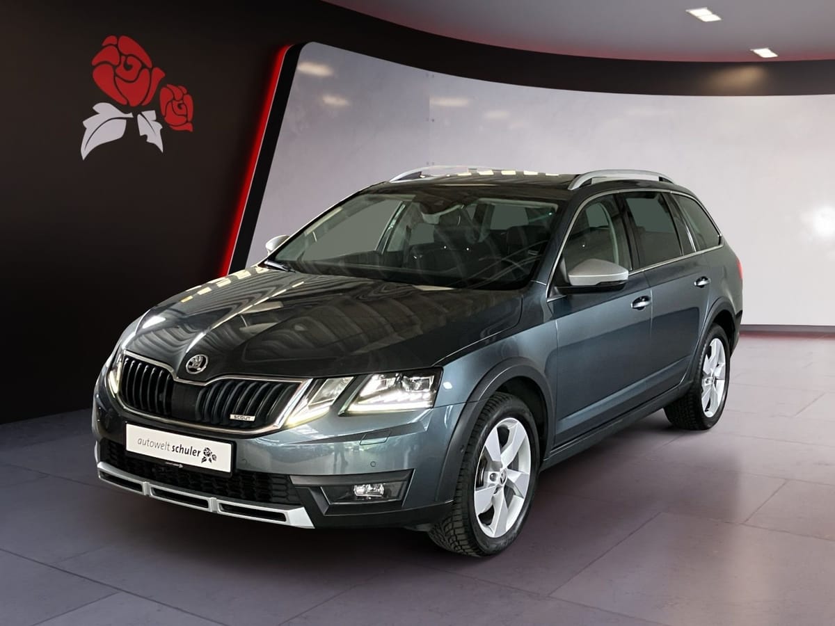 Skoda Octavia 2.0 TDI DSG 4x4 Scout AHK Pano Standheiz foto 2