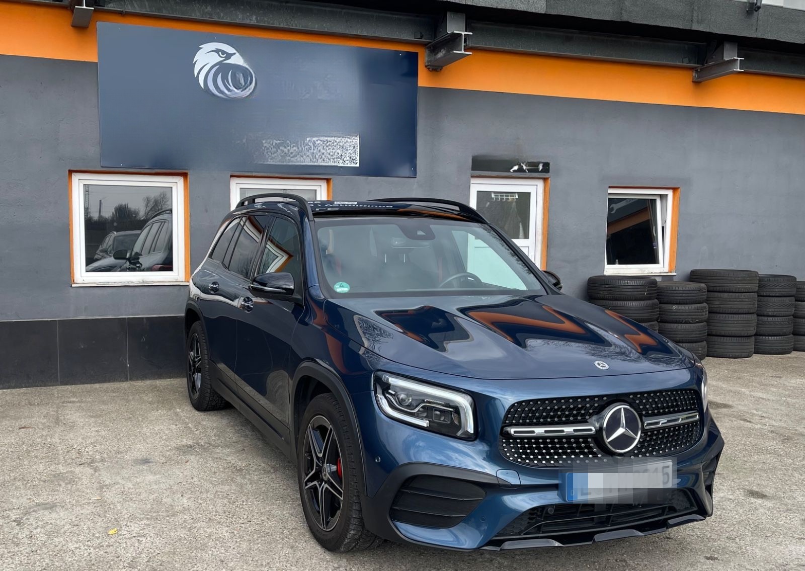 Mercedes-Benz GLB 200 d AMG Line Widescreen Pano Night 7Sitzer foto 3