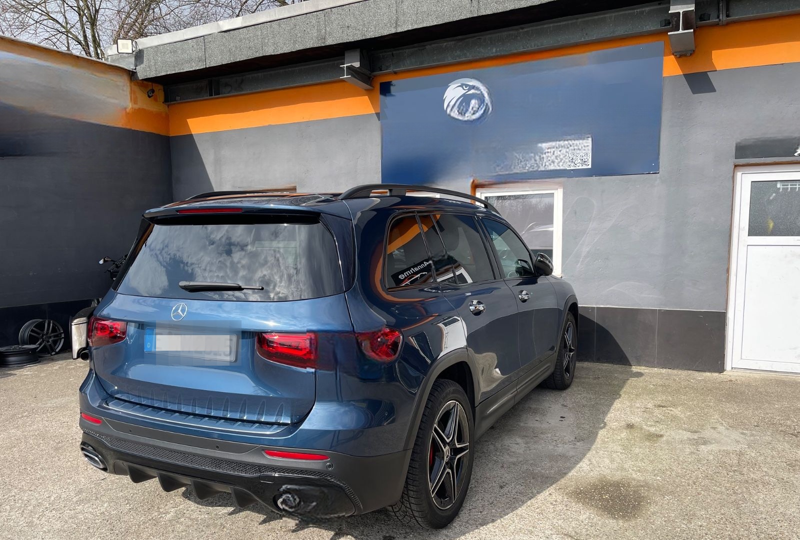 Mercedes-Benz GLB 200 d AMG Line Widescreen Pano Night 7Sitzer foto 8