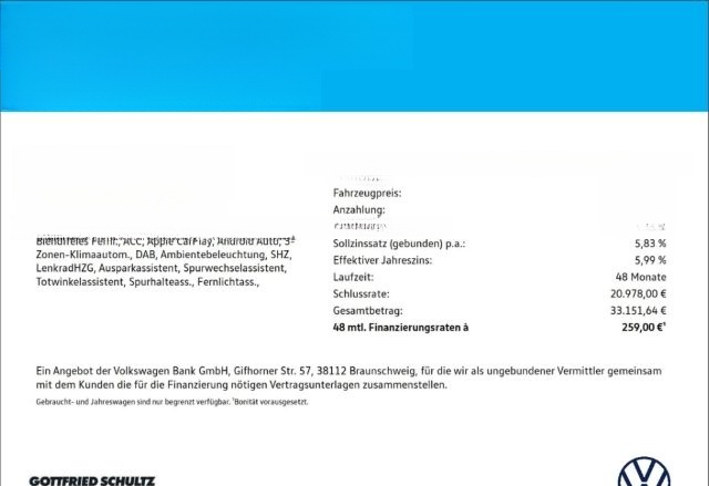 Volkswagen Golf VIII GOAL eTSI DSG AHK NAVI SITZHEIZUNG EIN foto 2