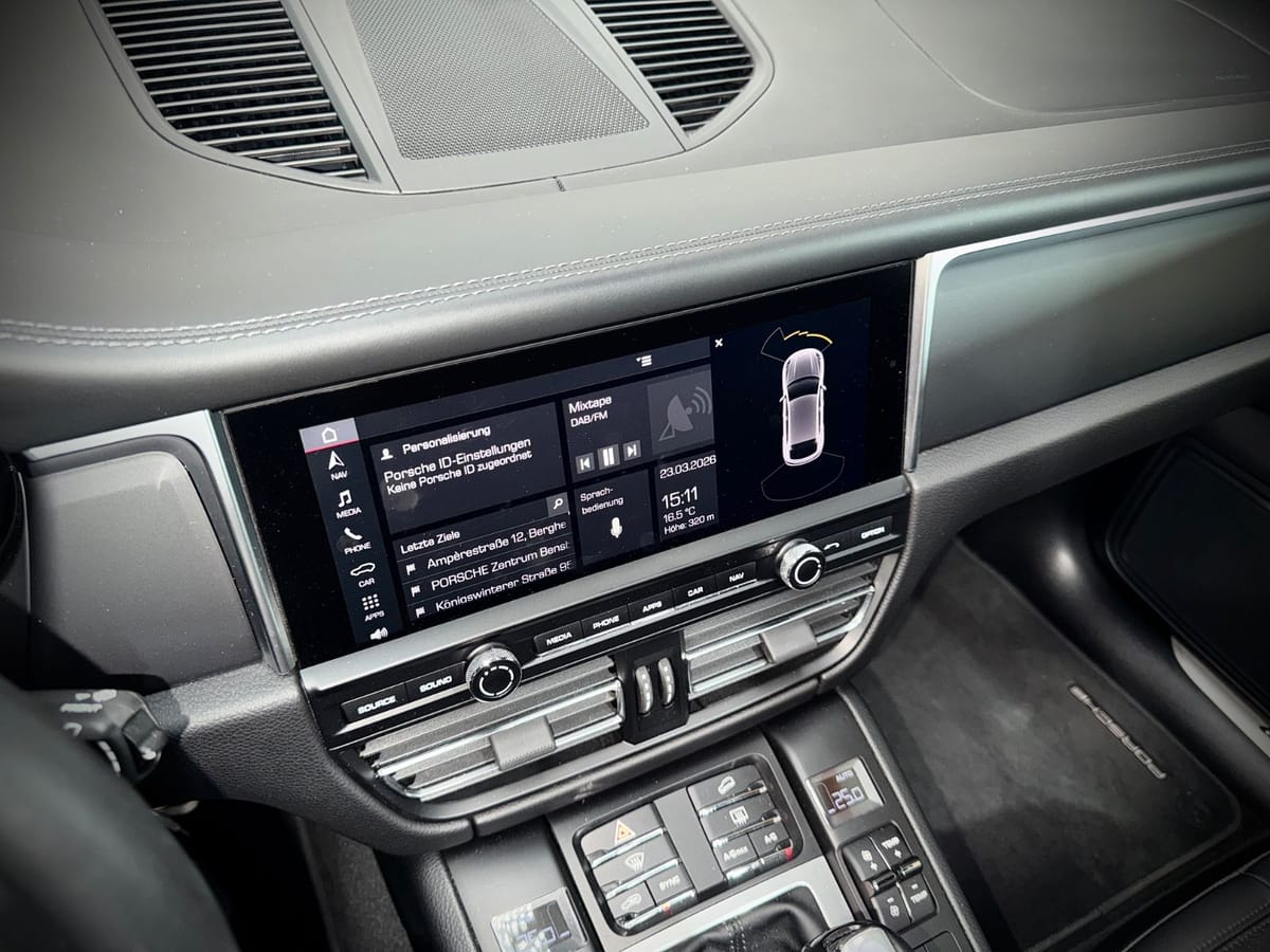 Porsche Macan PANO MEMORY SPURHALTE PASM 1.HAND foto 20