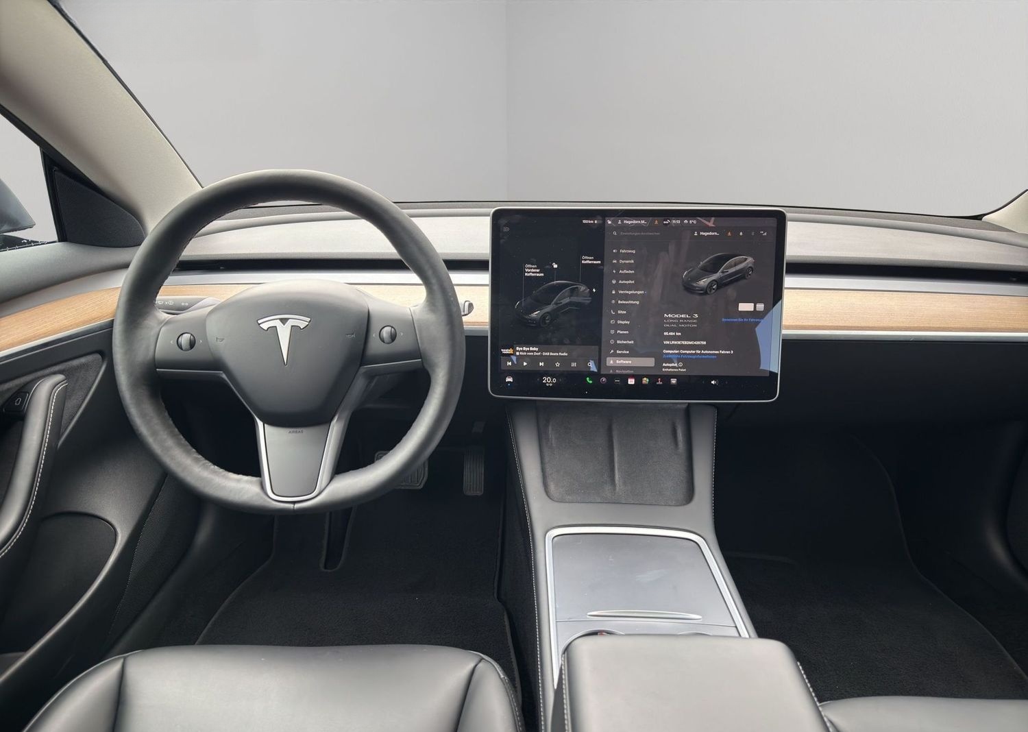 Tesla Model 3 LONG RANGE DUAL AWD LED LEDER 1.HD MwSt foto 15