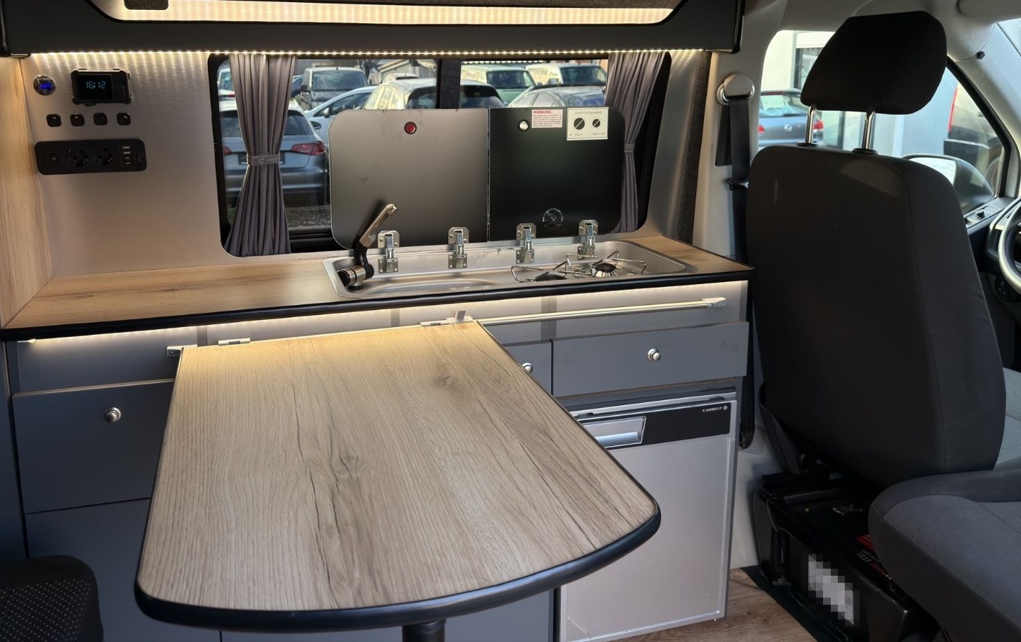 Volkswagen T6 California Aufstelldach Reimo Küche AllinONE foto 13