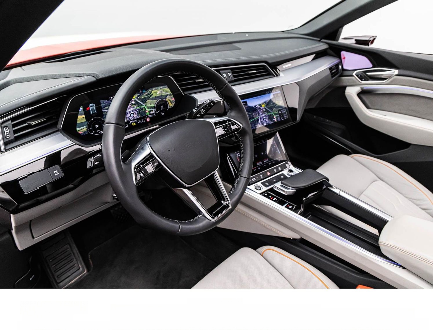Audi Q8 E-TRON 55 S LINE BLACK/ACC/HuD/PANO/B&O/360° foto 18