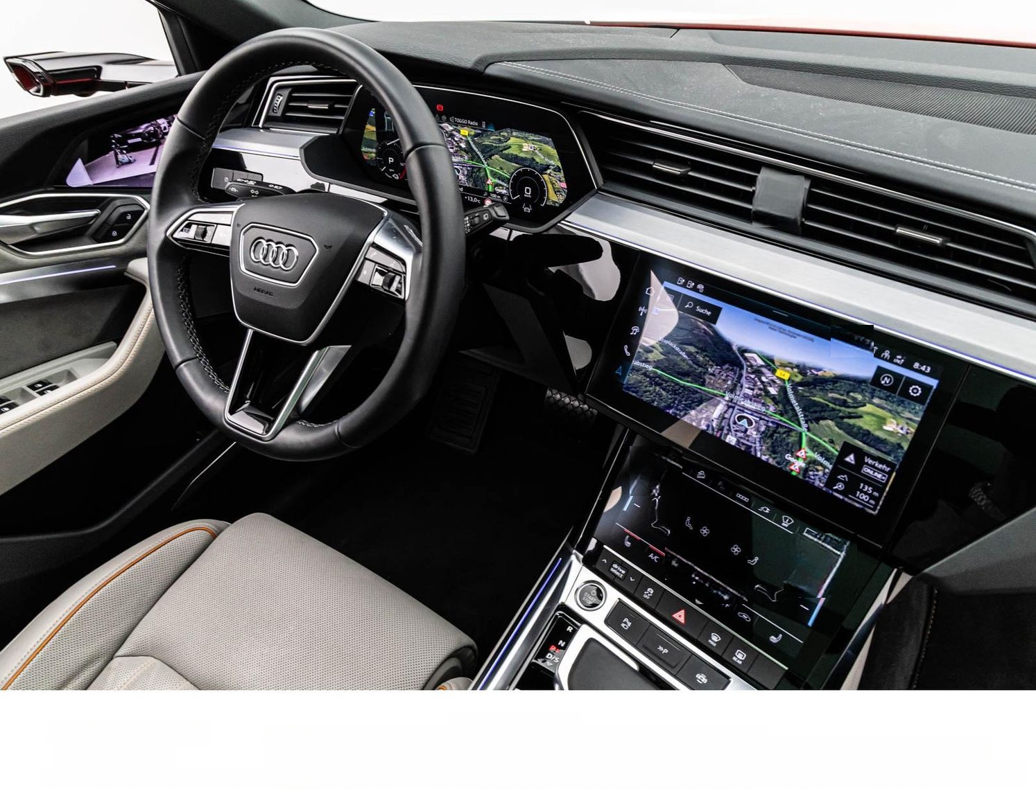Audi Q8 E-TRON 55 S LINE BLACK/ACC/HuD/PANO/B&O/360° foto 24