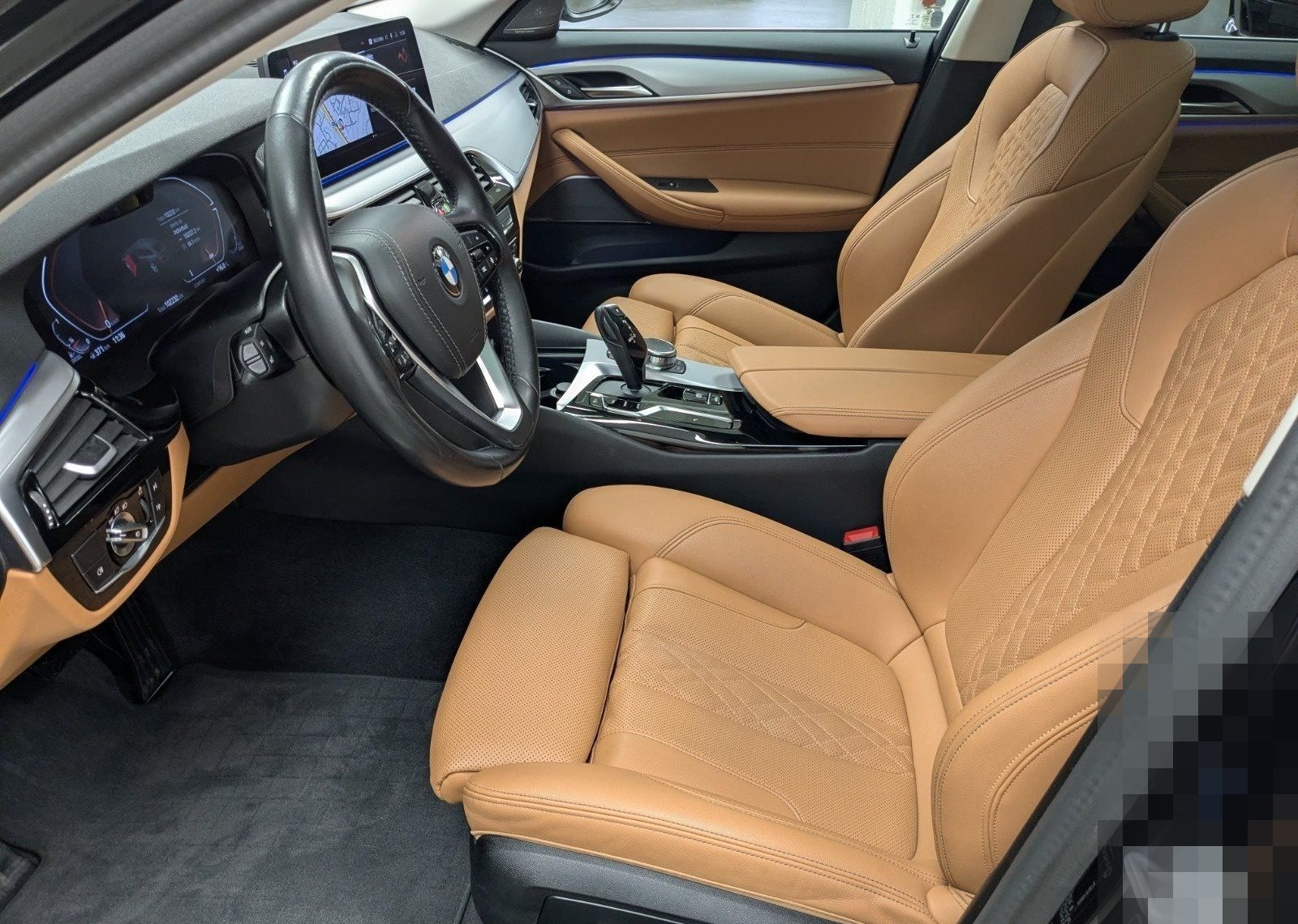BMW 520d Touring Laser Pano AHK HuD DA Prof H/K PA foto 11