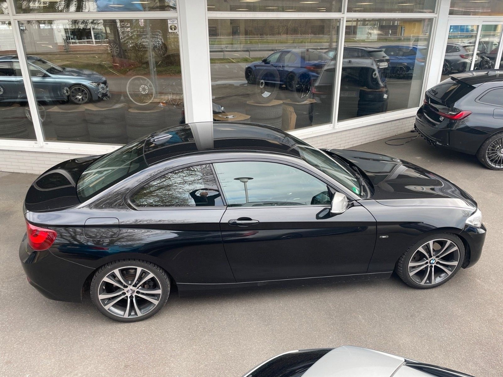 BMW 220i Coupe Navi Schalter "18" tiefer foto 17