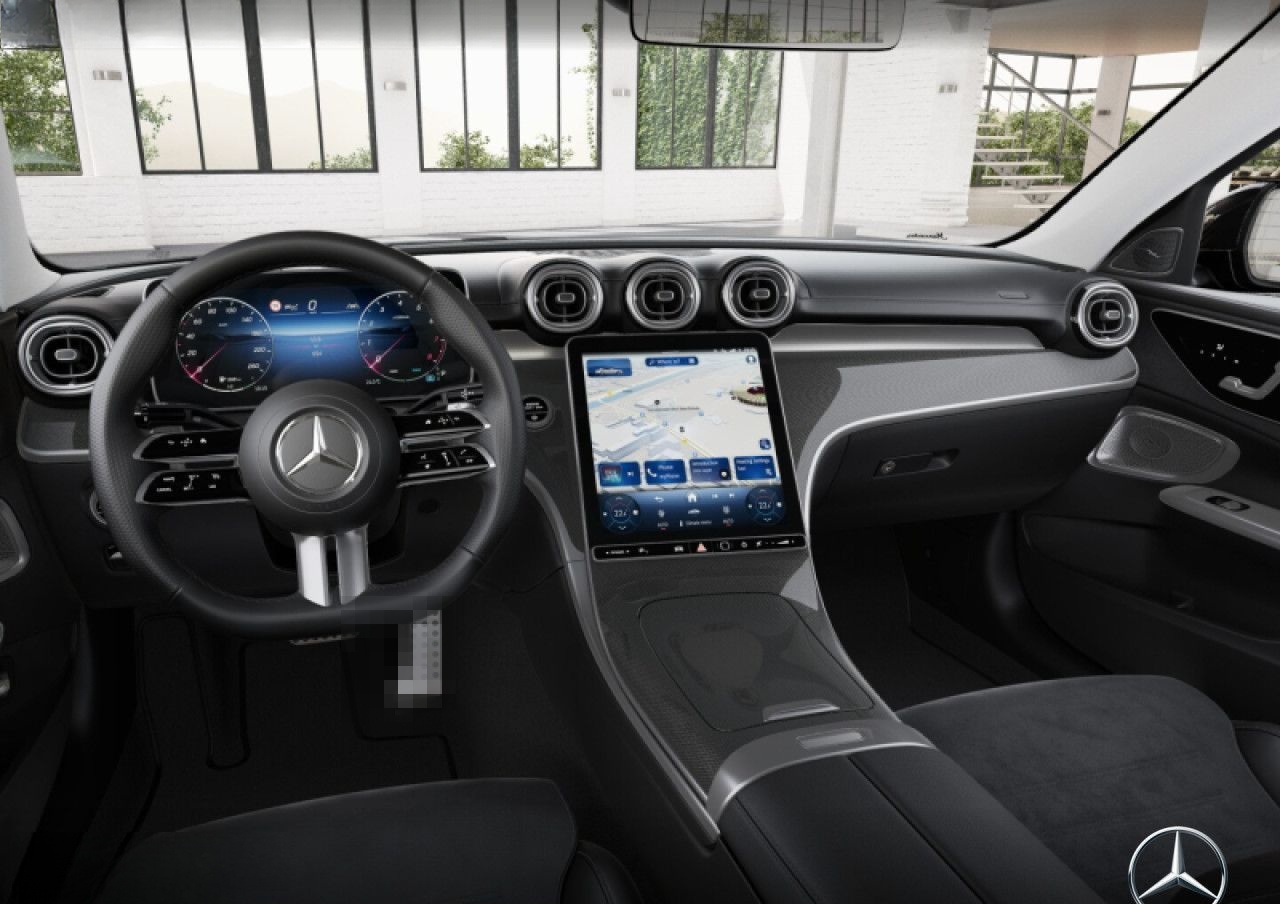 Mercedes-Benz C 200 AMG+NIGHT+PANO+360+LED+BURMESTER+19"+TOTW foto 9