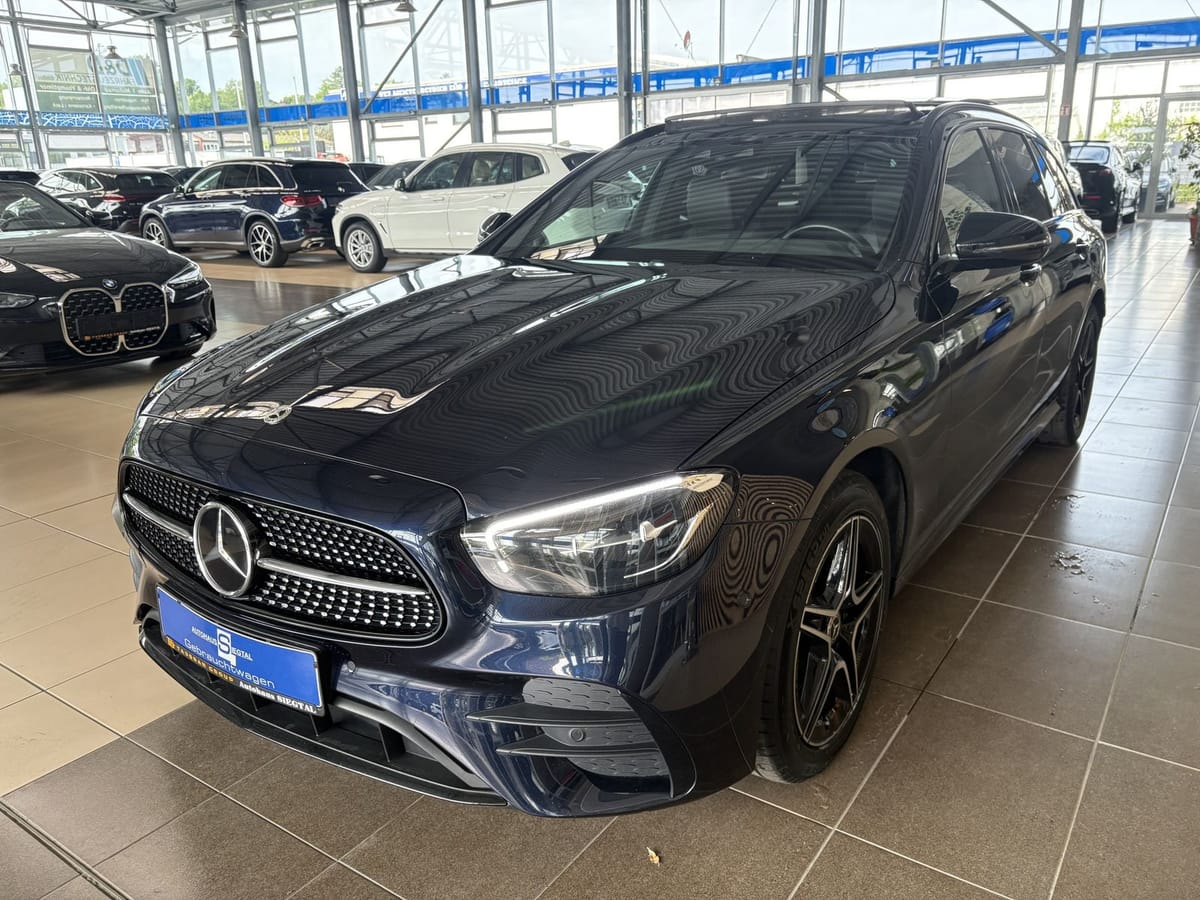 Mercedes-Benz E 300 de 4Matic AMG Line SHZ LED AHK ACC Pano foto 3