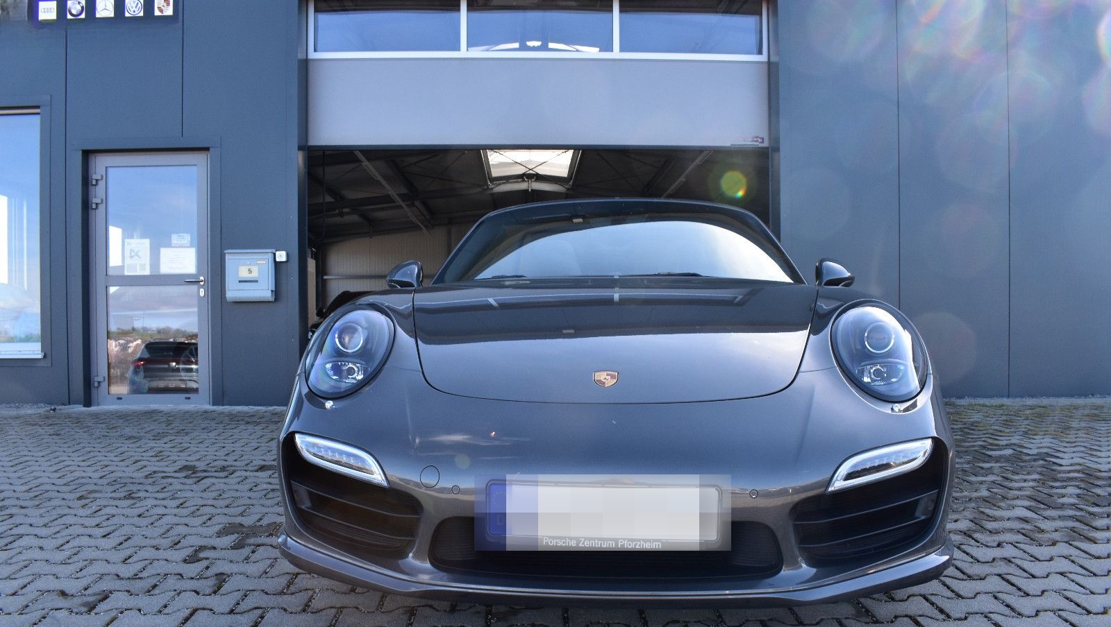 Porsche 911 Turbo Cabriolet Sport Design Paket 1Hand foto 2