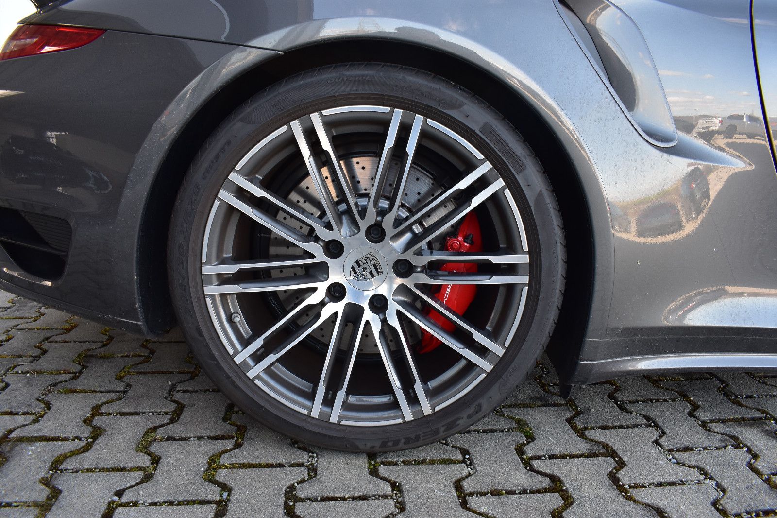 Porsche 911 Turbo Cabriolet Sport Design Paket 1Hand foto 20