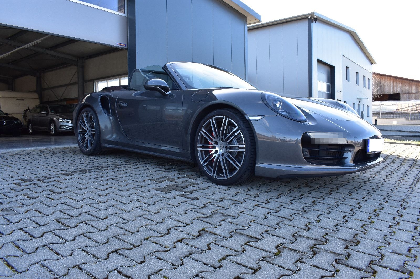Porsche 911 Turbo Cabriolet Sport Design Paket 1Hand foto 3