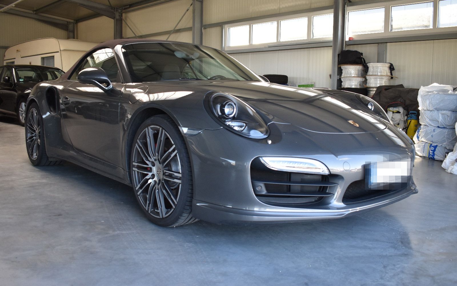 Porsche 911 Turbo Cabriolet Sport Design Paket 1Hand foto 21