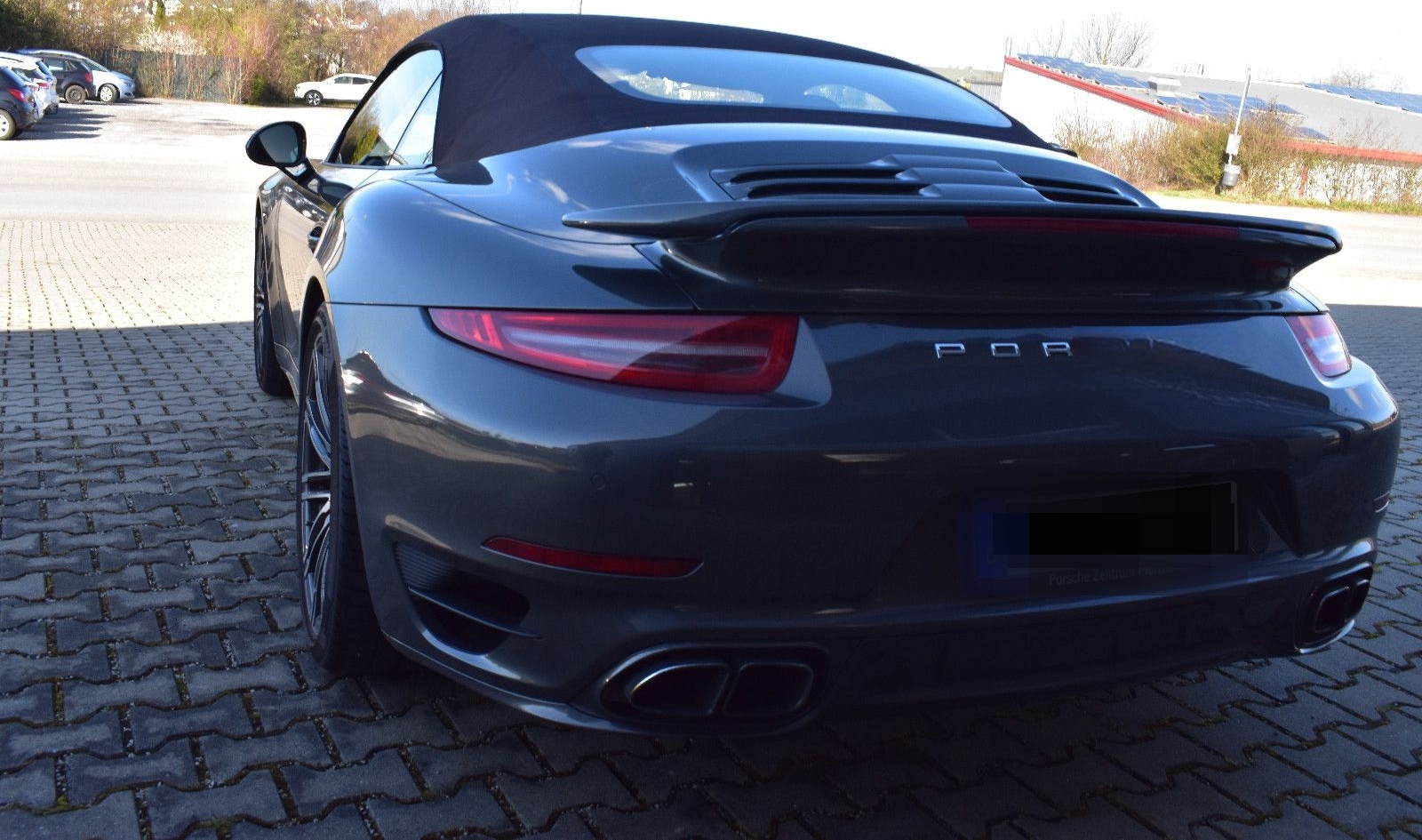 Porsche 911 Turbo Cabriolet Sport Design Paket 1Hand foto 22