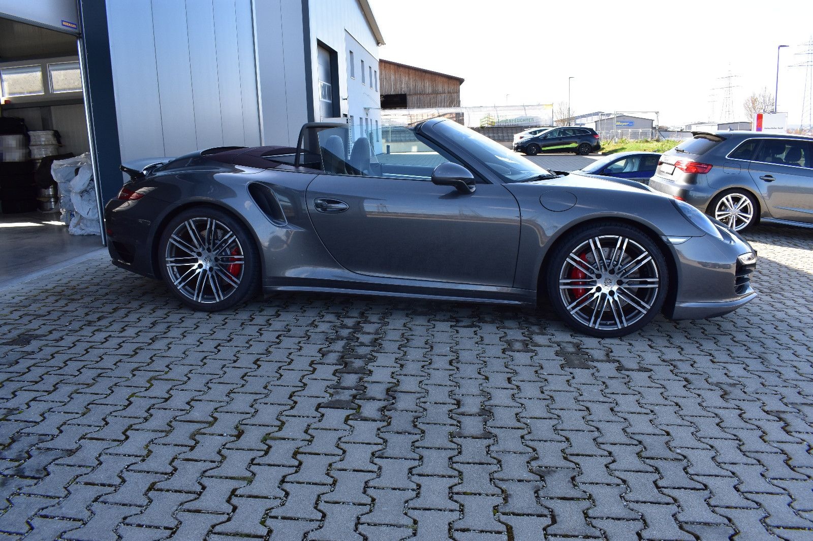 Porsche 911 Turbo Cabriolet Sport Design Paket 1Hand foto 4