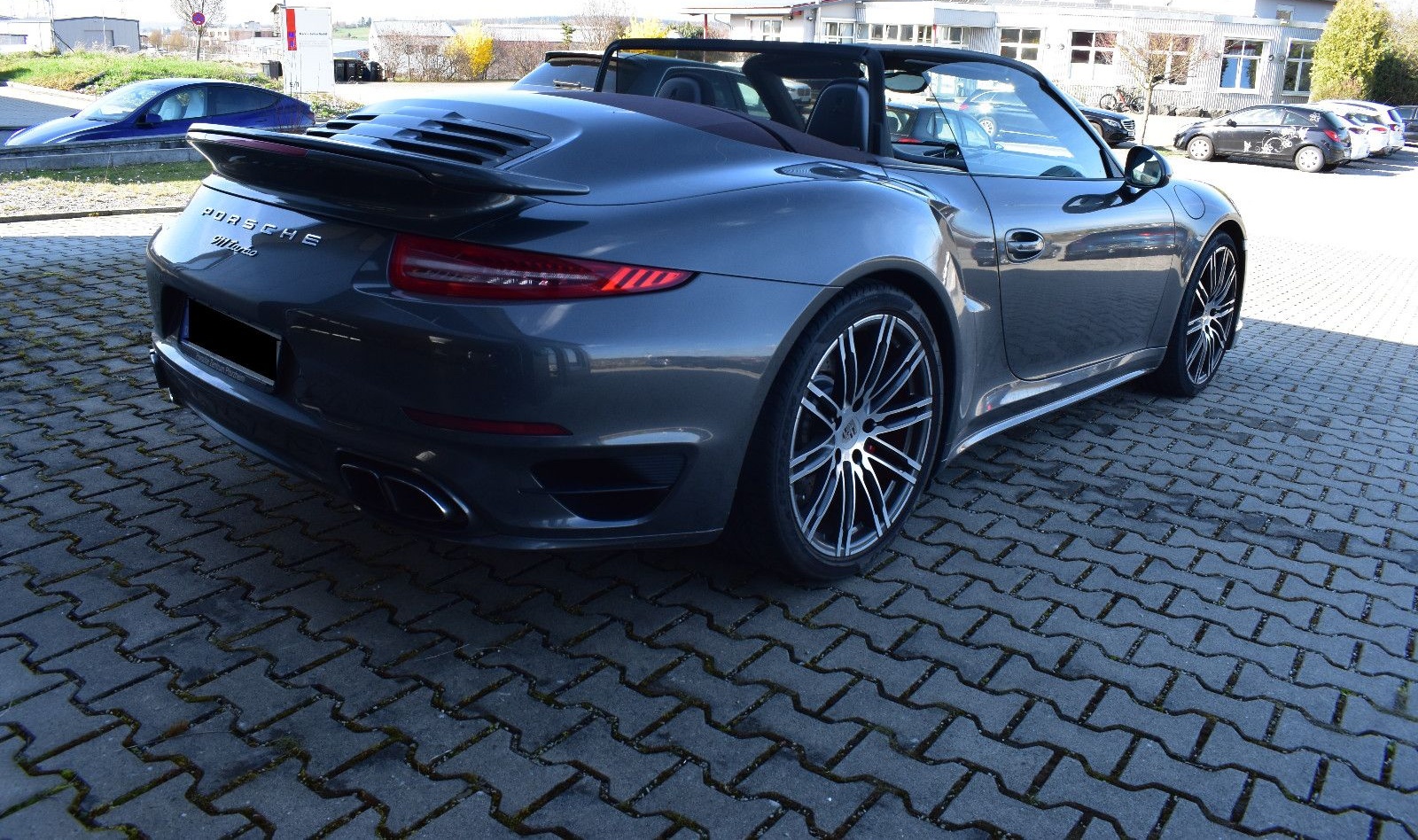 Porsche 911 Turbo Cabriolet Sport Design Paket 1Hand foto 5