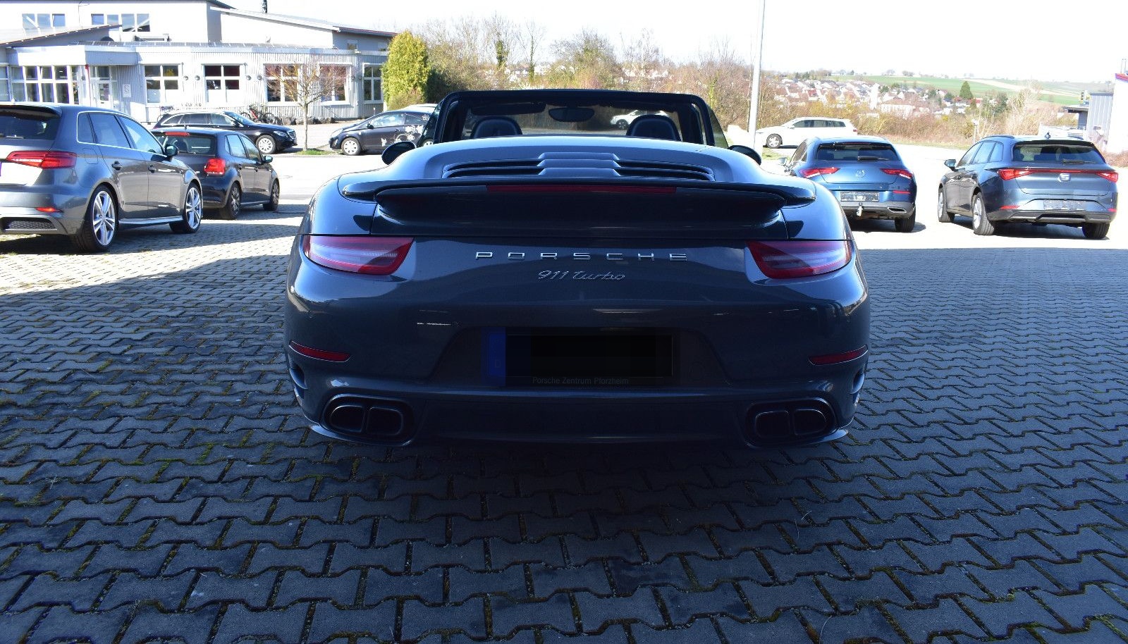 Porsche 911 Turbo Cabriolet Sport Design Paket 1Hand foto 6