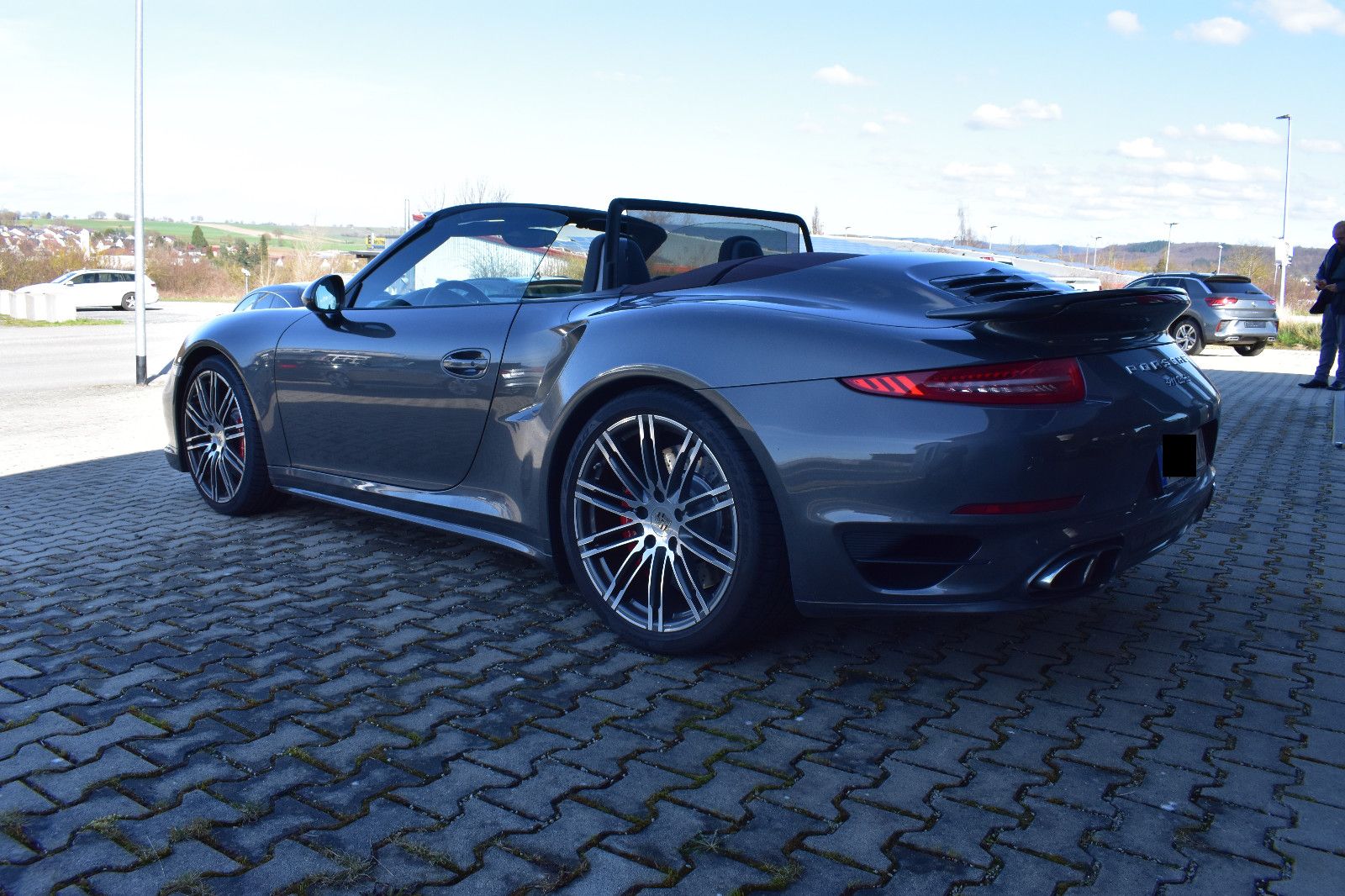 Porsche 911 Turbo Cabriolet Sport Design Paket 1Hand foto 7