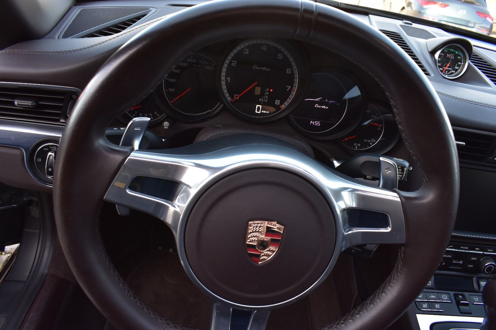 Porsche 911 Turbo Cabriolet Sport Design Paket 1Hand foto 9