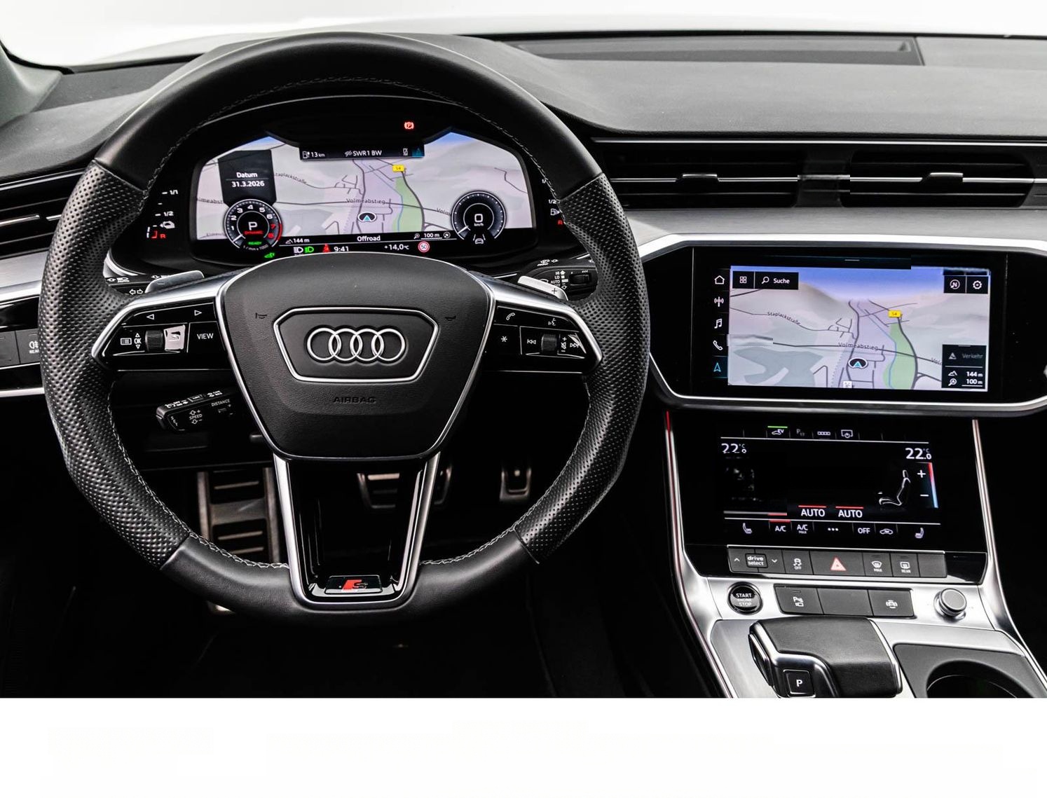Audi A6 AVANT 55TFSie 2x S LINE BLACK/20Z/ACC/B&O/AHK foto 20