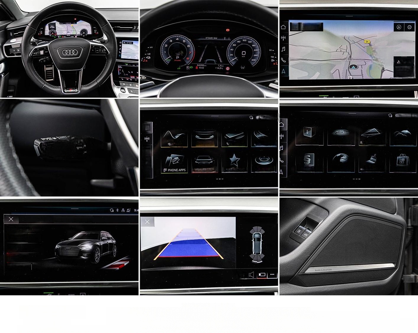 Audi A6 AVANT 55TFSie 2x S LINE BLACK/20Z/ACC/B&O/AHK foto 23