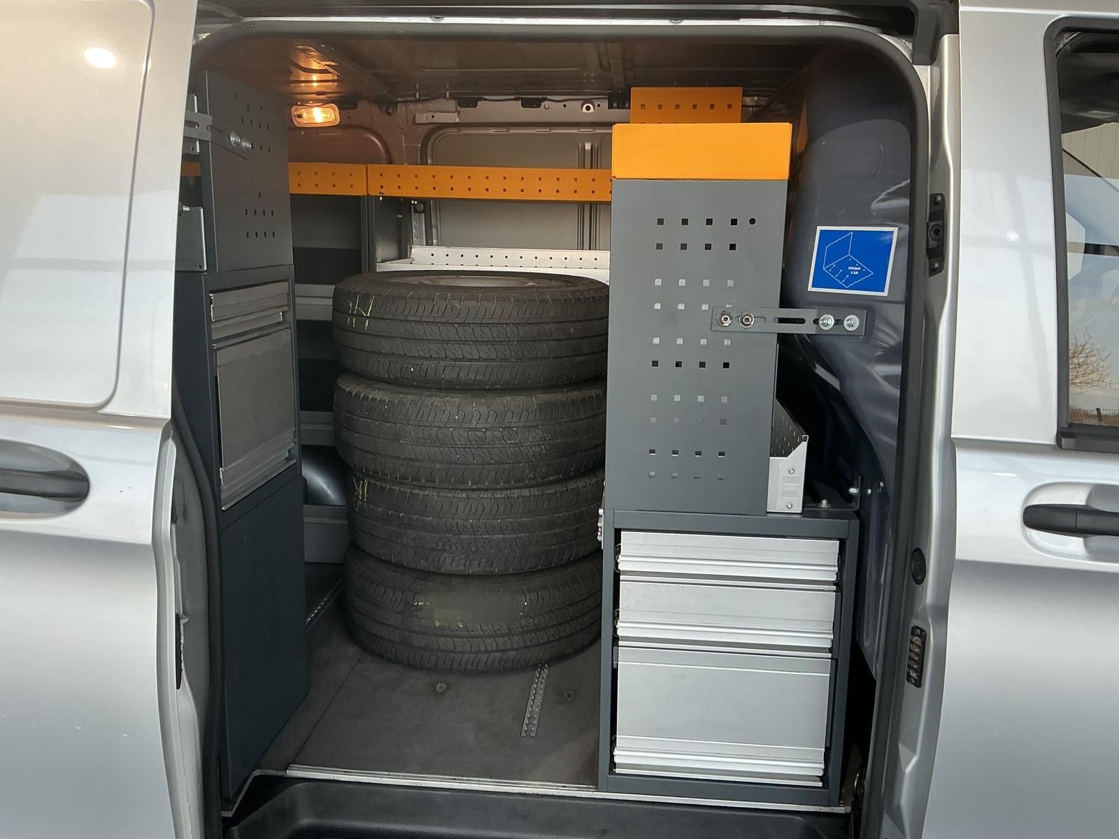 Mercedes-Benz Vito 110+Regalausbau+Standheizung+Scheckheft foto 11