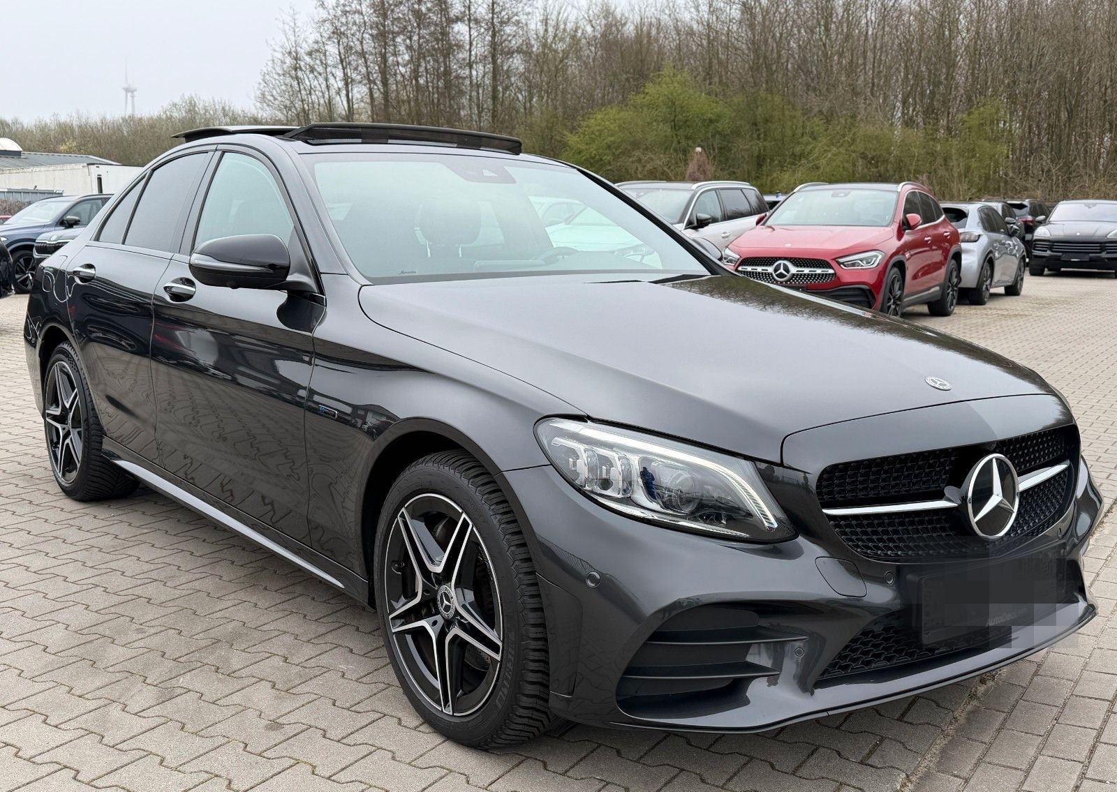 Mercedes-Benz C300de AMG Line Exklusiv*Uhr*Spoiler*Panorama foto 3