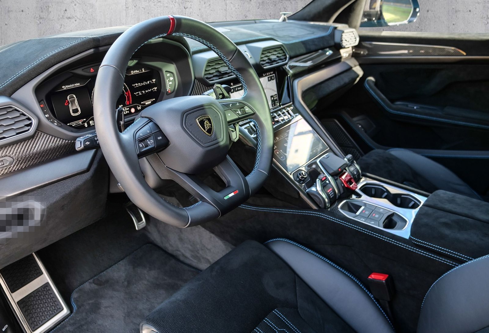 Lamborghini Urus Performante Blu Uranus, 23 Rim, 3D B&O foto 10