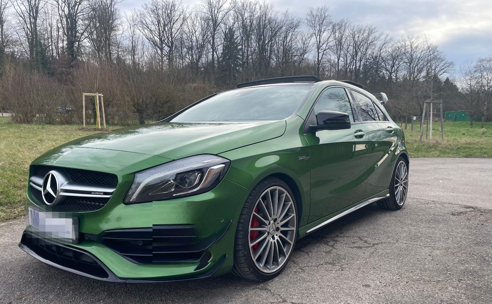 Mercedes-Benz A 45 AMG 4m Pano Navi KeyGo Perf.-Abgas. Nightp. foto 11