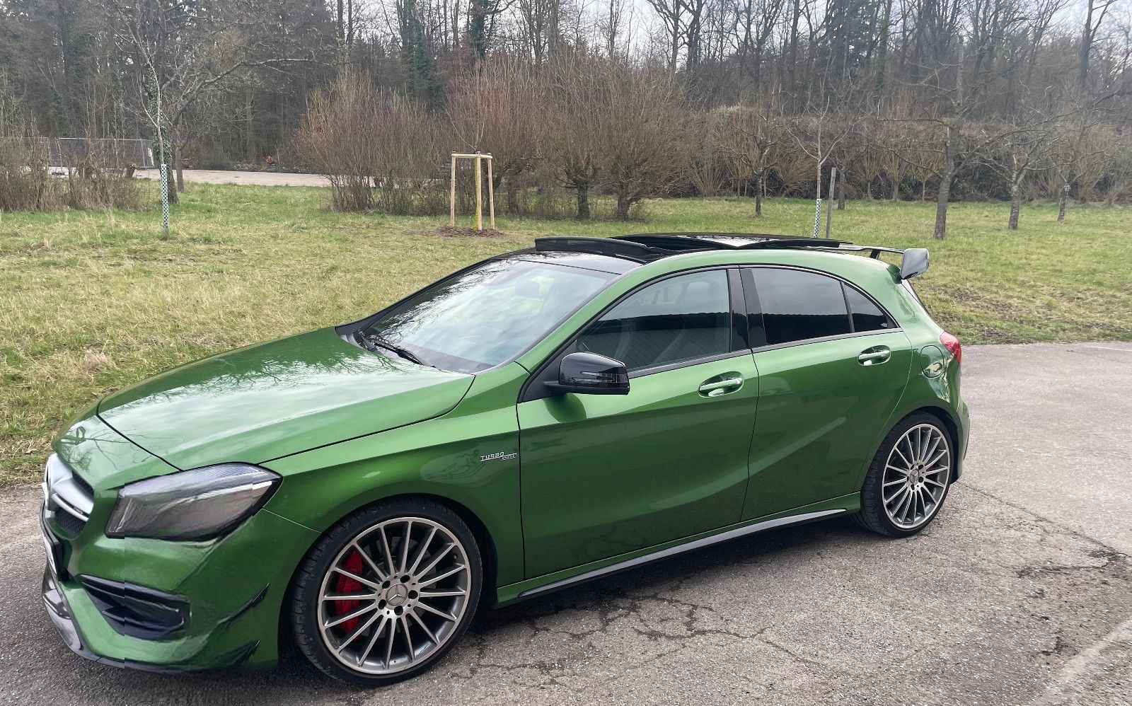 Mercedes-Benz A 45 AMG 4m Pano Navi KeyGo Perf.-Abgas. Nightp. foto 12