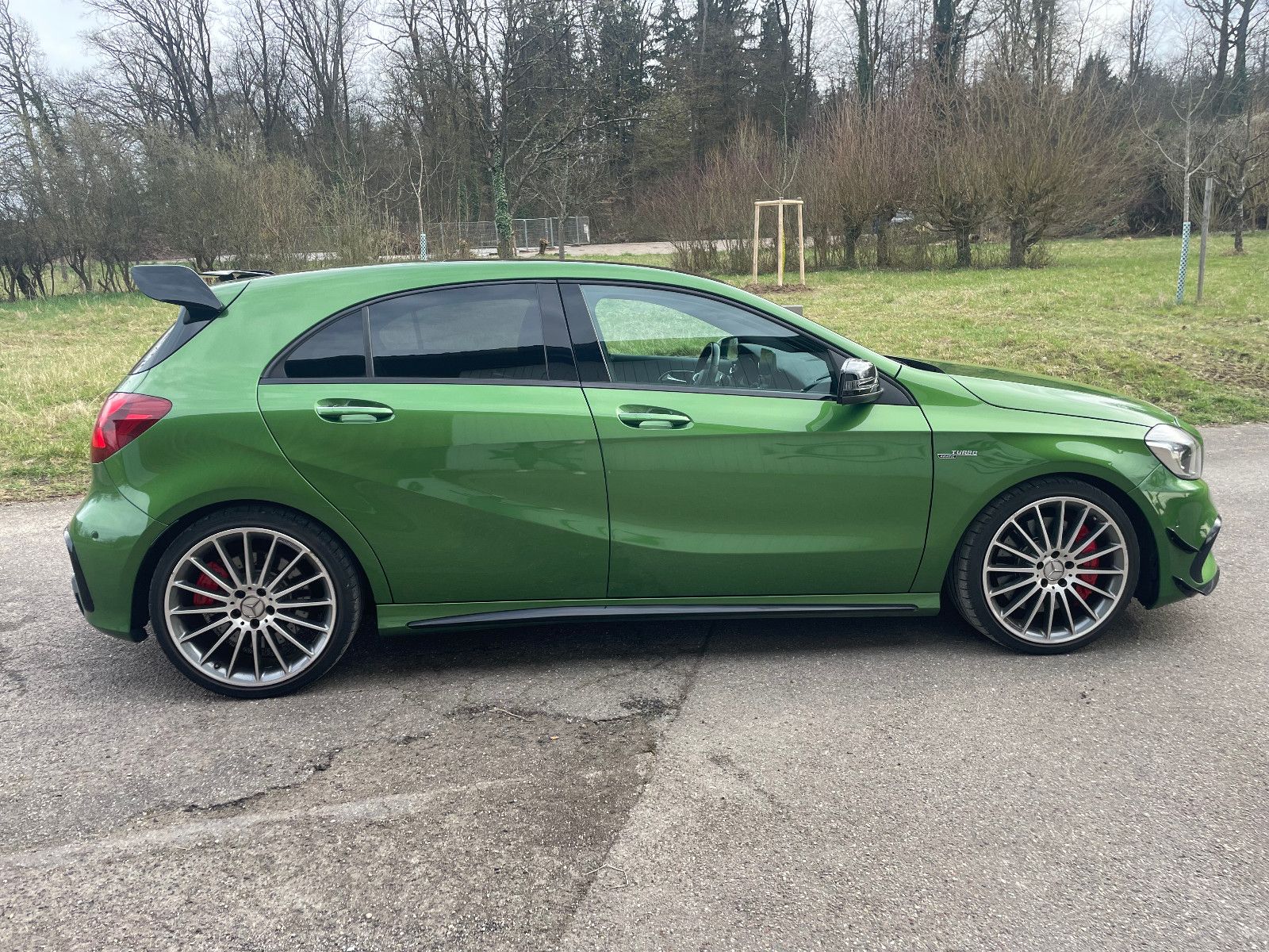 Mercedes-Benz A 45 AMG 4m Pano Navi KeyGo Perf.-Abgas. Nightp. foto 7