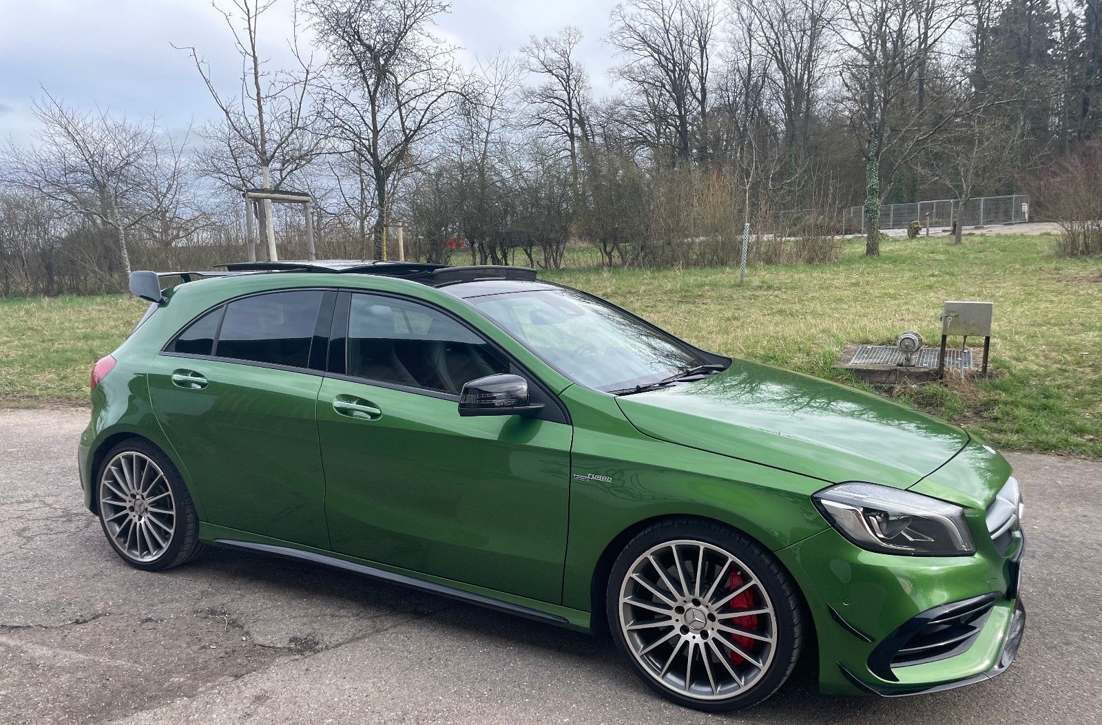 Mercedes-Benz A 45 AMG 4m Pano Navi KeyGo Perf.-Abgas. Nightp. foto 8