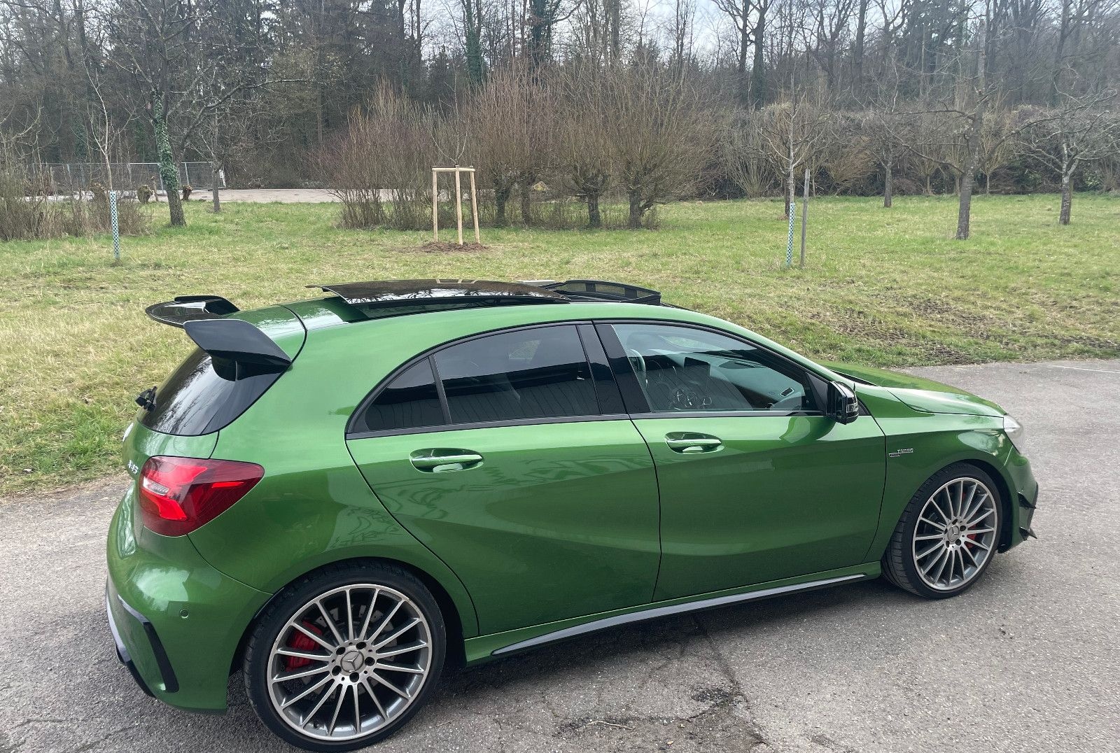 Mercedes-Benz A 45 AMG 4m Pano Navi KeyGo Perf.-Abgas. Nightp. foto 9