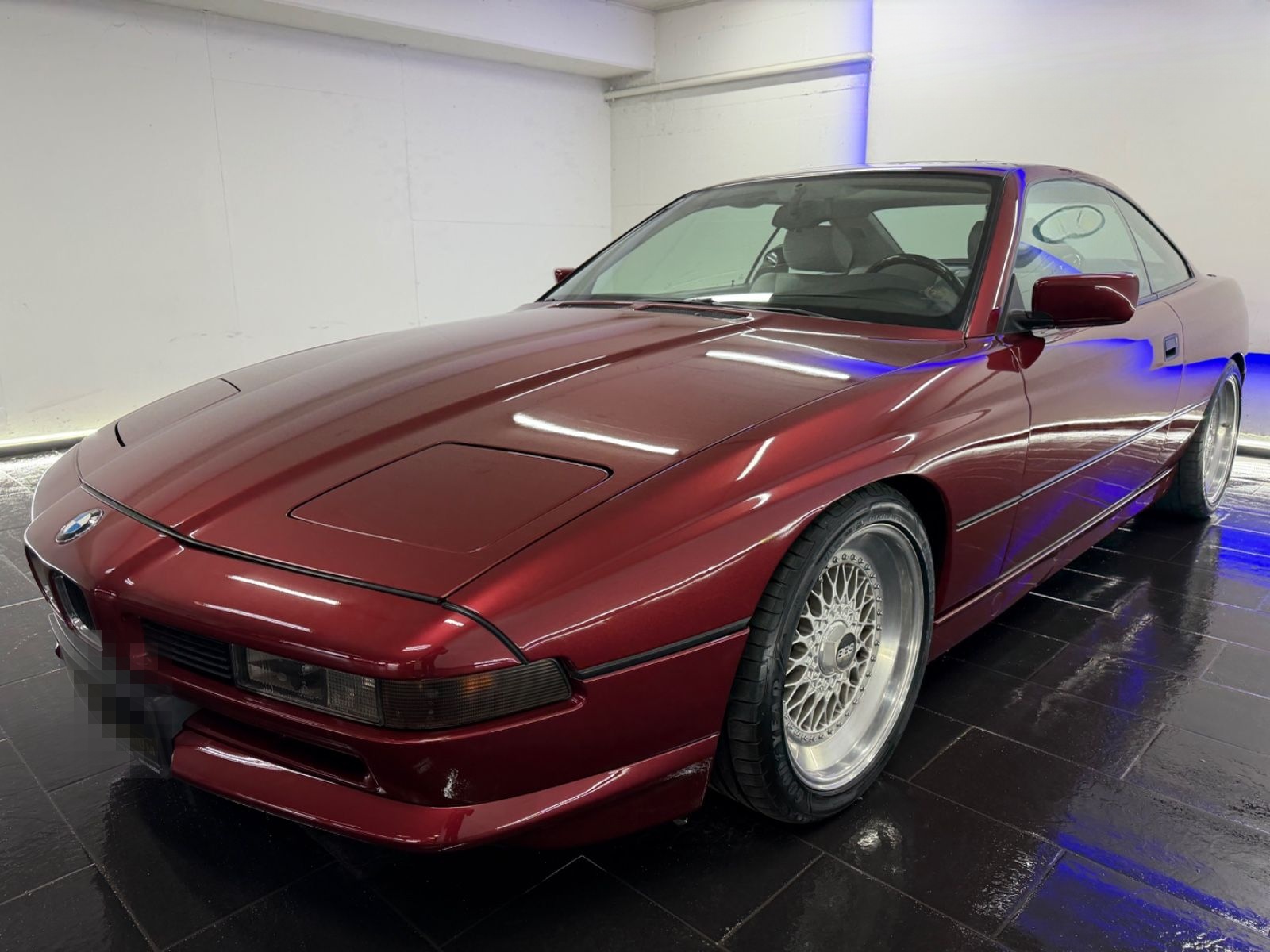 BMW 850i Aut. 145TKM LEDER SHD MEMORY SZHZ TEMPO BBS foto 2