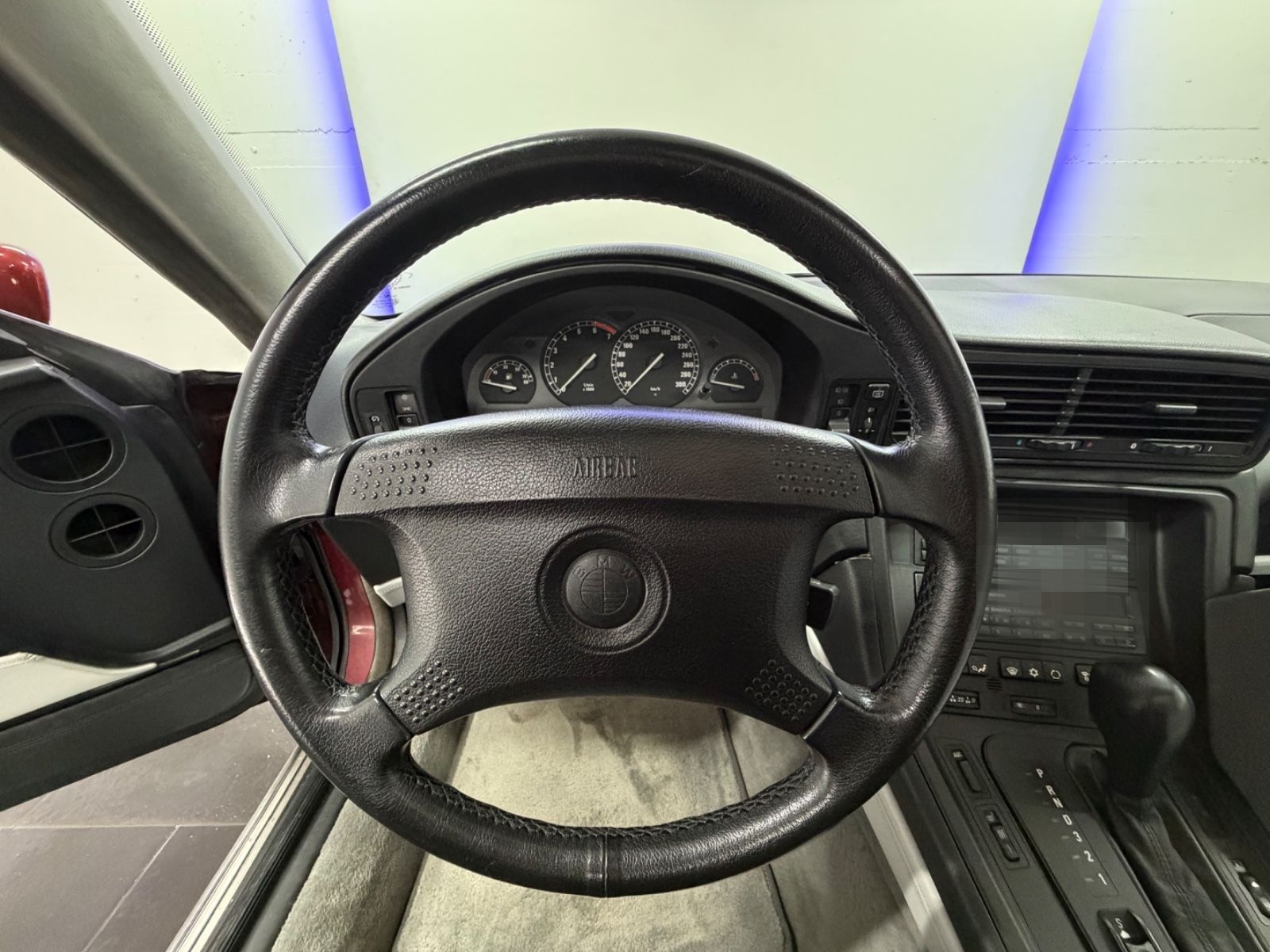 BMW 850i Aut. 145TKM LEDER SHD MEMORY SZHZ TEMPO BBS foto 17