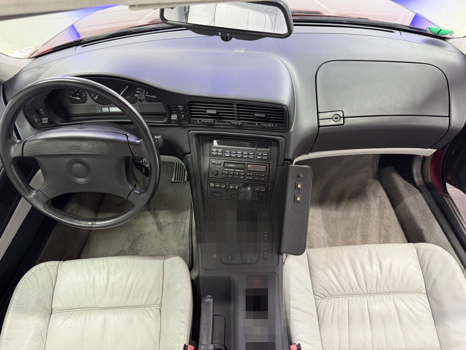 BMW 850i Aut. 145TKM LEDER SHD MEMORY SZHZ TEMPO BBS foto 18