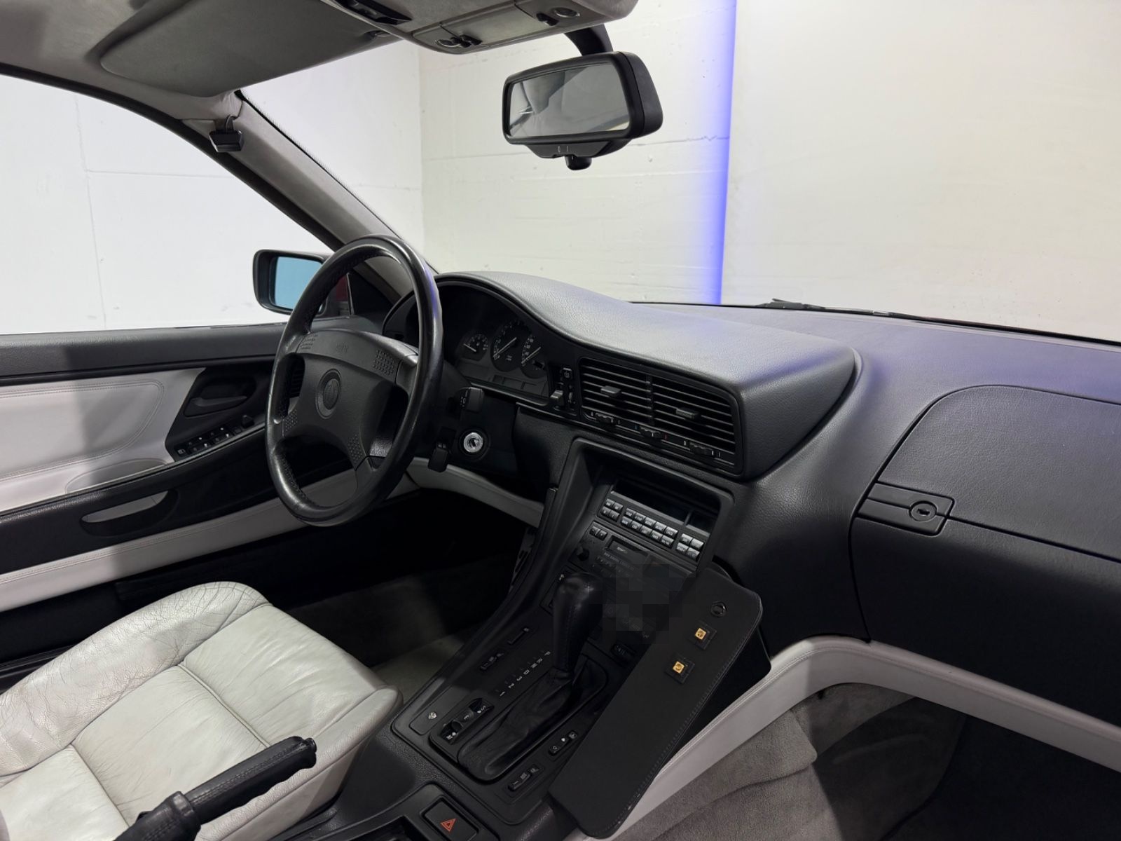 BMW 850i Aut. 145TKM LEDER SHD MEMORY SZHZ TEMPO BBS foto 19