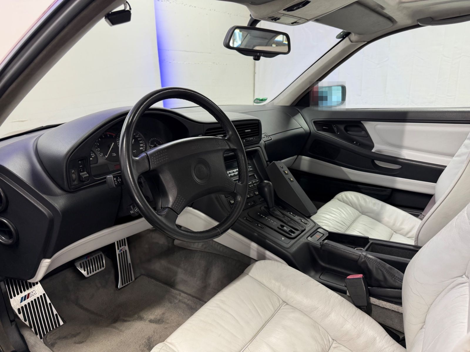 BMW 850i Aut. 145TKM LEDER SHD MEMORY SZHZ TEMPO BBS foto 20