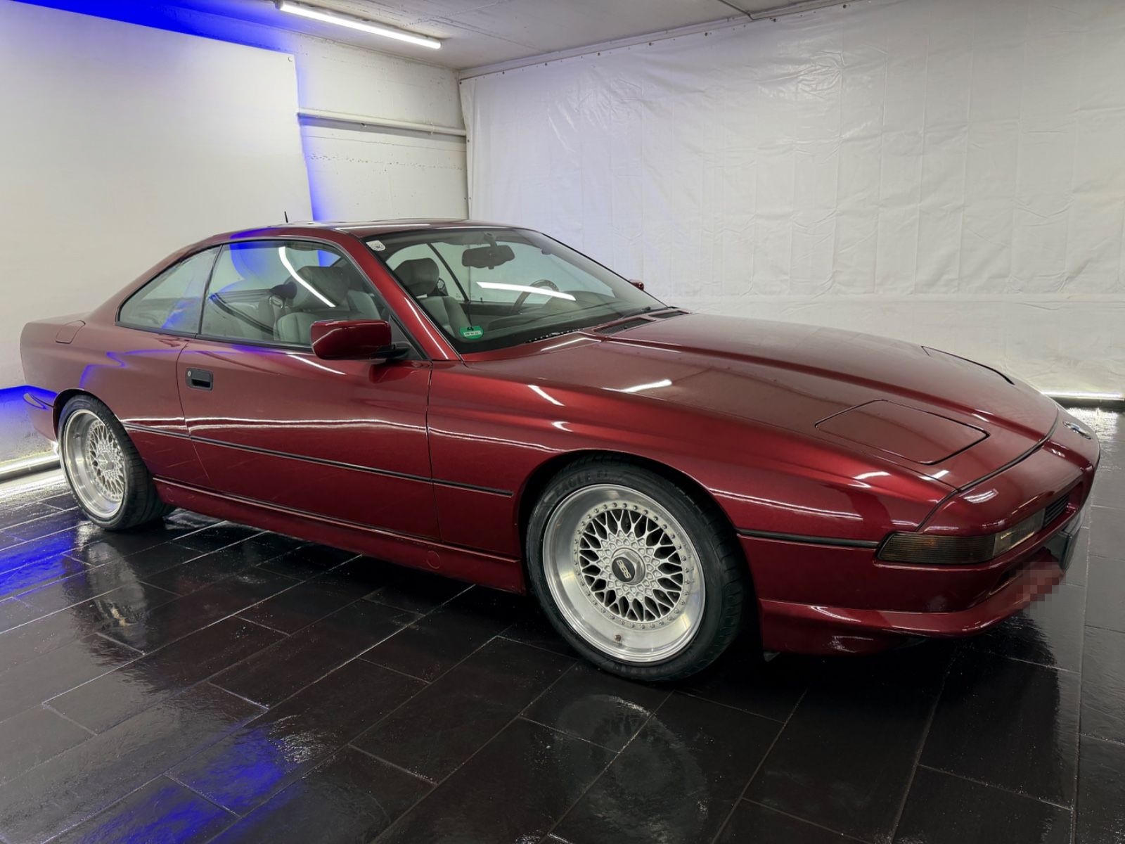BMW 850i Aut. 145TKM LEDER SHD MEMORY SZHZ TEMPO BBS foto 5