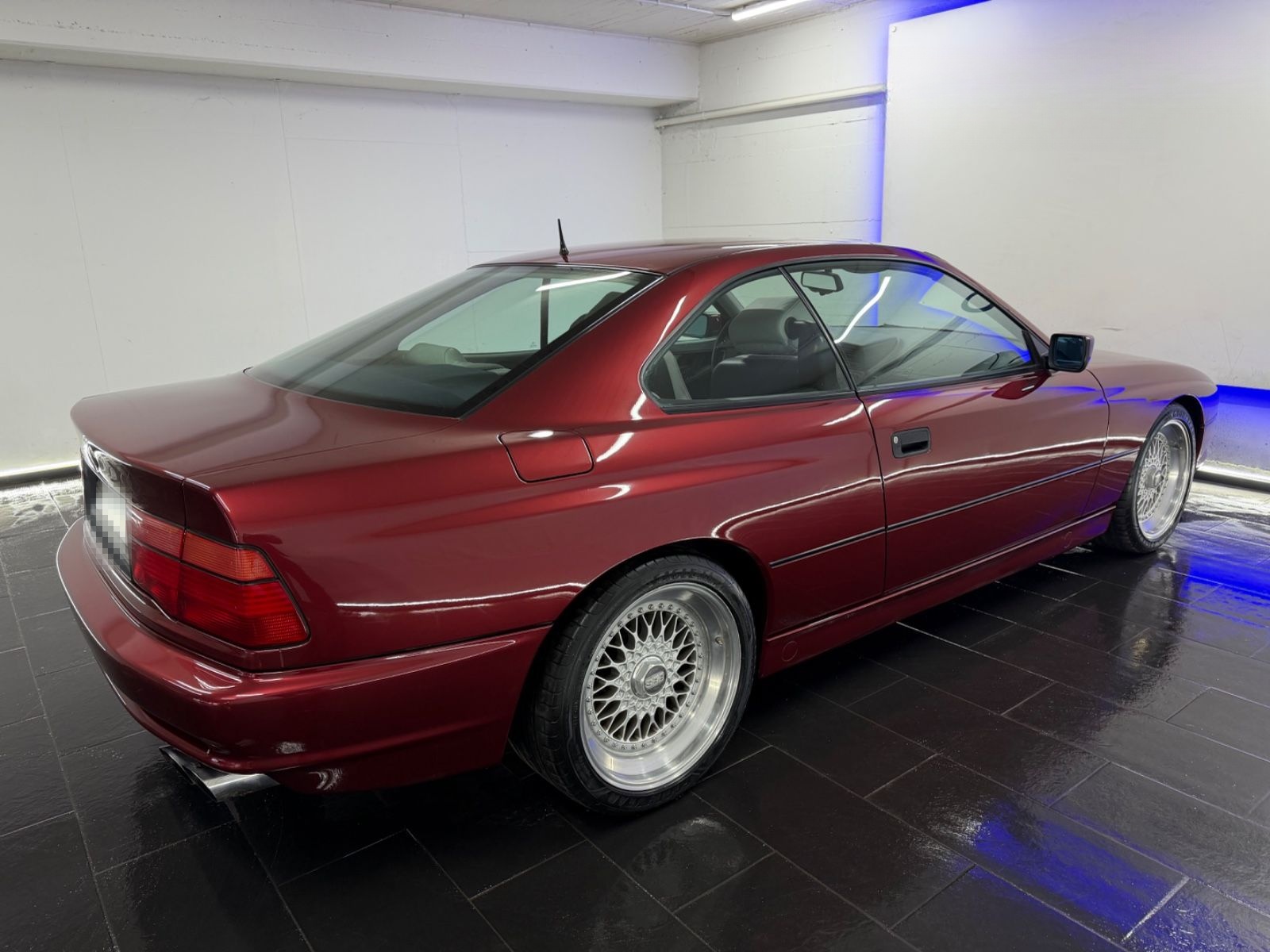 BMW 850i Aut. 145TKM LEDER SHD MEMORY SZHZ TEMPO BBS foto 8