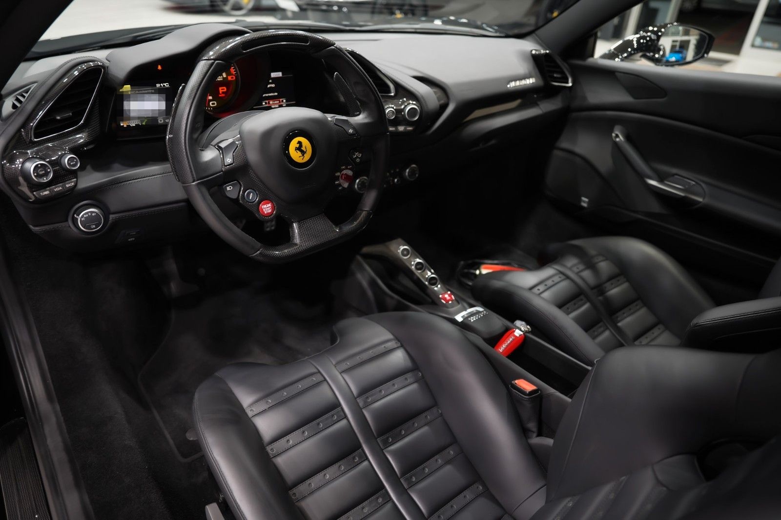 Ferrari 488 GTB*CARBON-LED*RACING-SEATS*JBL*20"LM*1.HAND foto 21