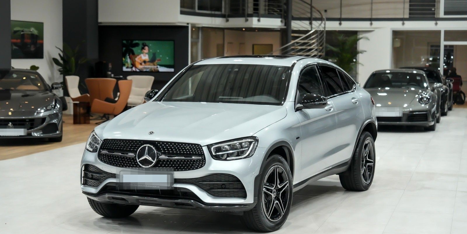 Mercedes-Benz GLC 300 de Coupe 4M *AMG-LINE*NIGHT*SCHIEBEDACH*