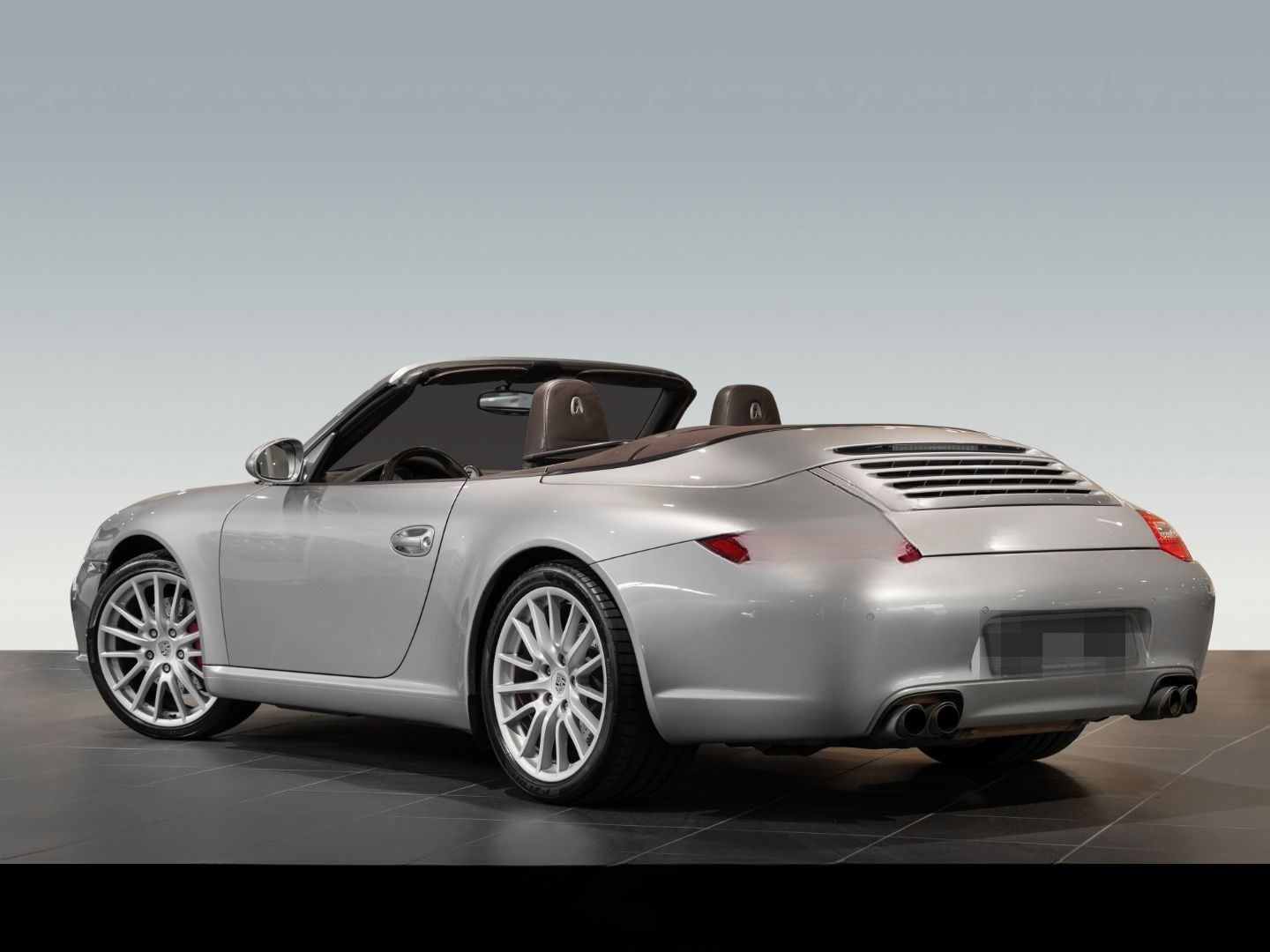 Porsche 997 -2 911 Carrera S Cabrio Leder-Cocoa Sportabg foto 3