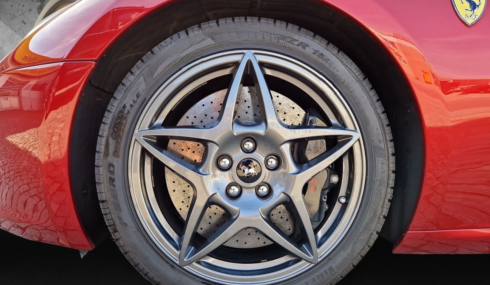 Ferrari 599 GTB*rosso monza*new Ceramic brakes* foto 9