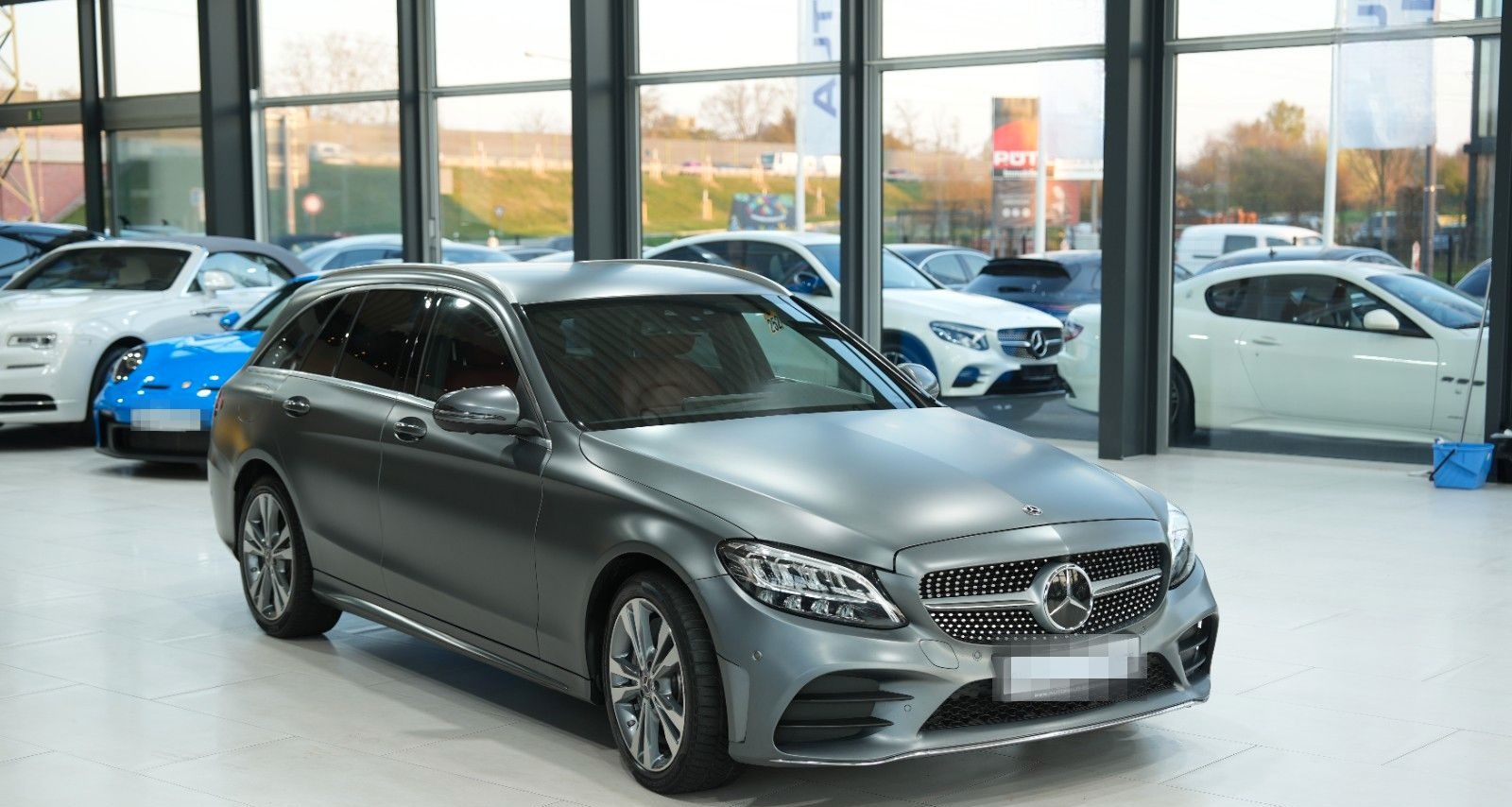 Mercedes-Benz C 300 d T*AMG-LINE*DESIGNO-MAGNO*BURMESTER*LEDER foto 2