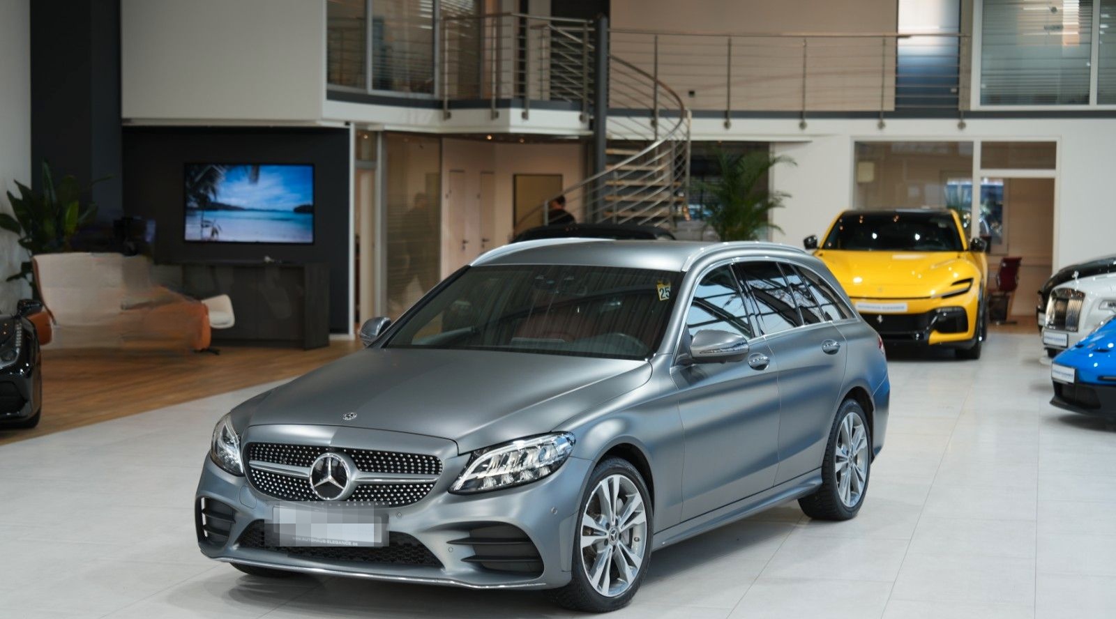 Mercedes-Benz C 300 d T*AMG-LINE*DESIGNO-MAGNO*BURMESTER*LEDER foto 8
