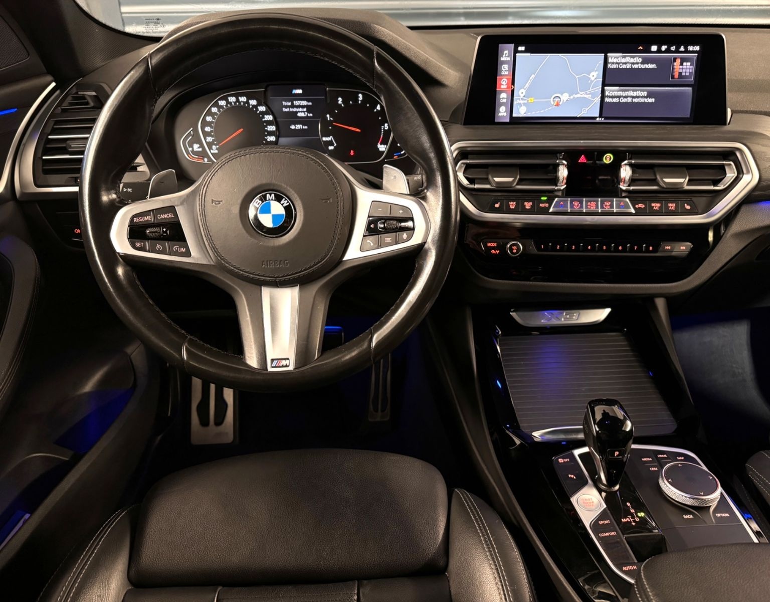 BMW X3 xDrive 20d M Sport PANO/AHK/KEYLESS/LEDER foto 11