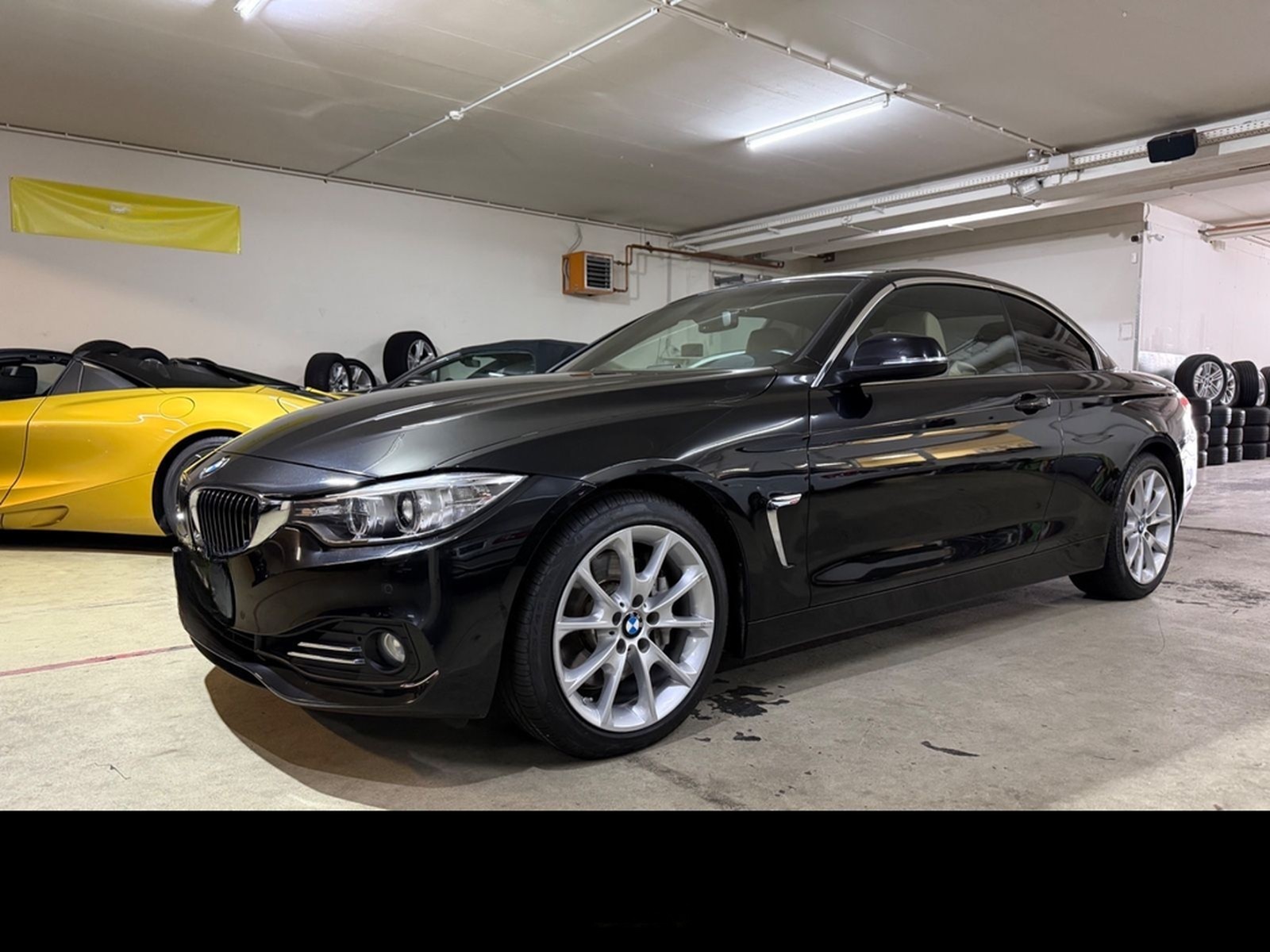 BMW 440i Cabrio Luxury Line Leder beige,1.Hand,88tkm foto 2